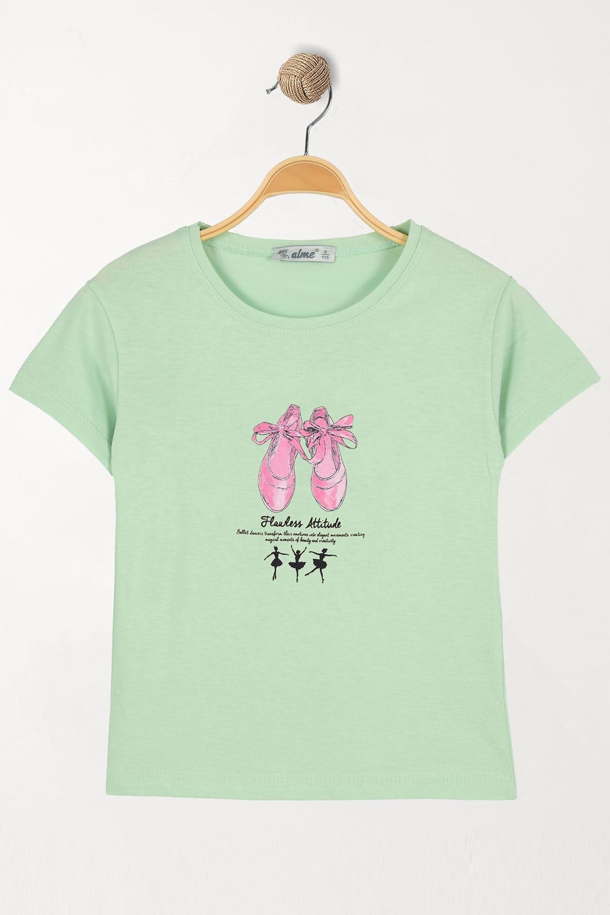 6-9 Yaş Çocuk Tişört Mint - 6250106.1576.