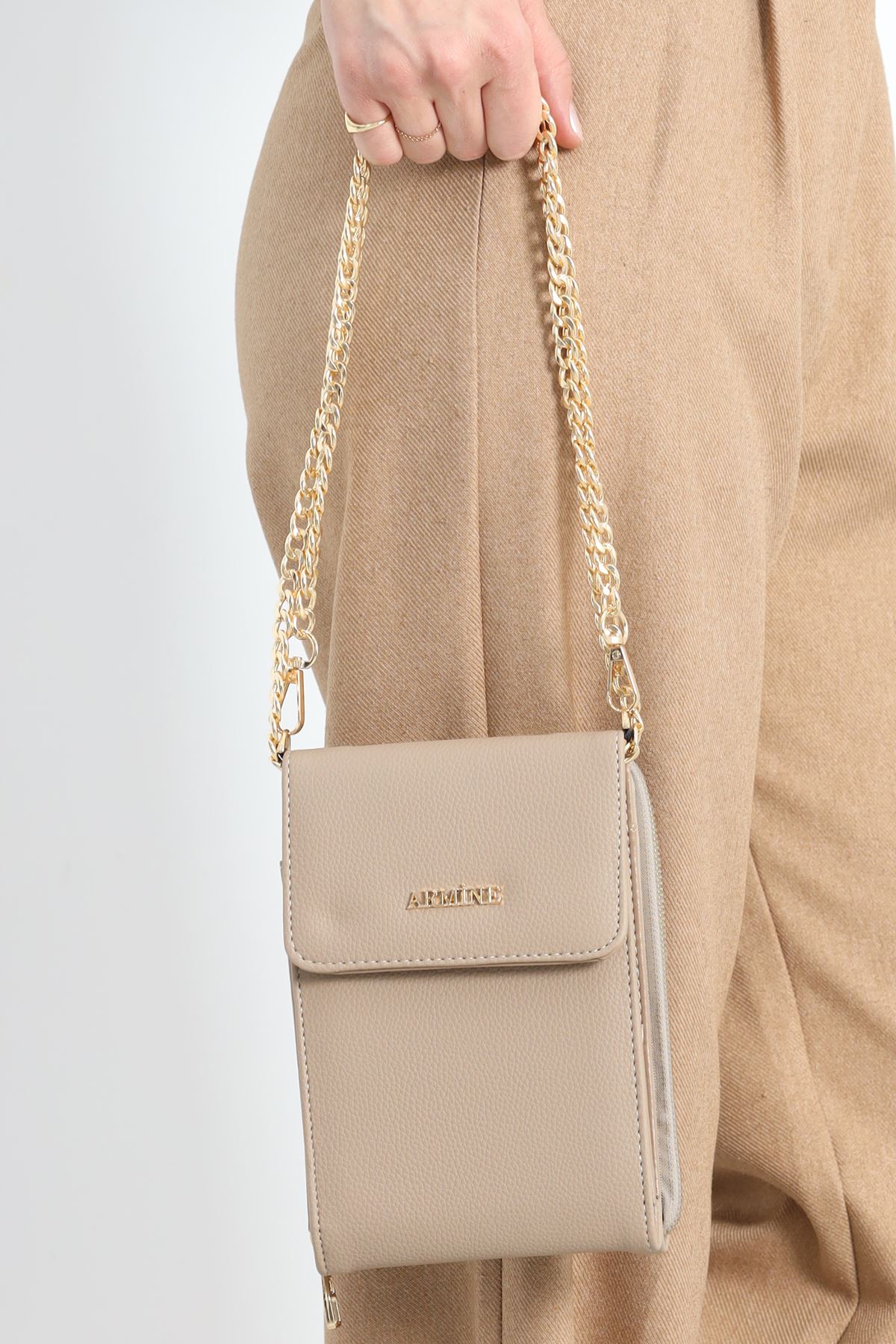 Orjinal Armine Kadın Çanta Vizon2 - 266.1853.