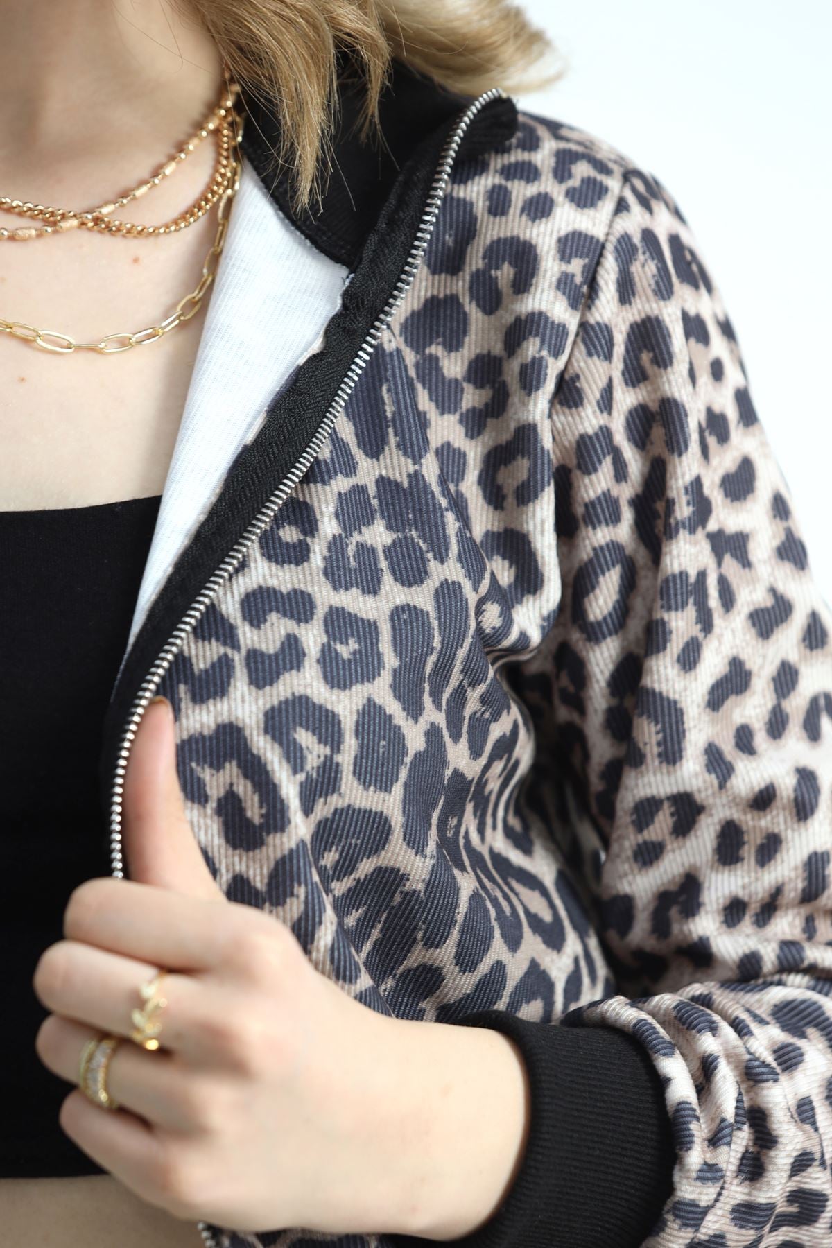 Leopar Desenli İkili Takım Leopar - 30020.1874.