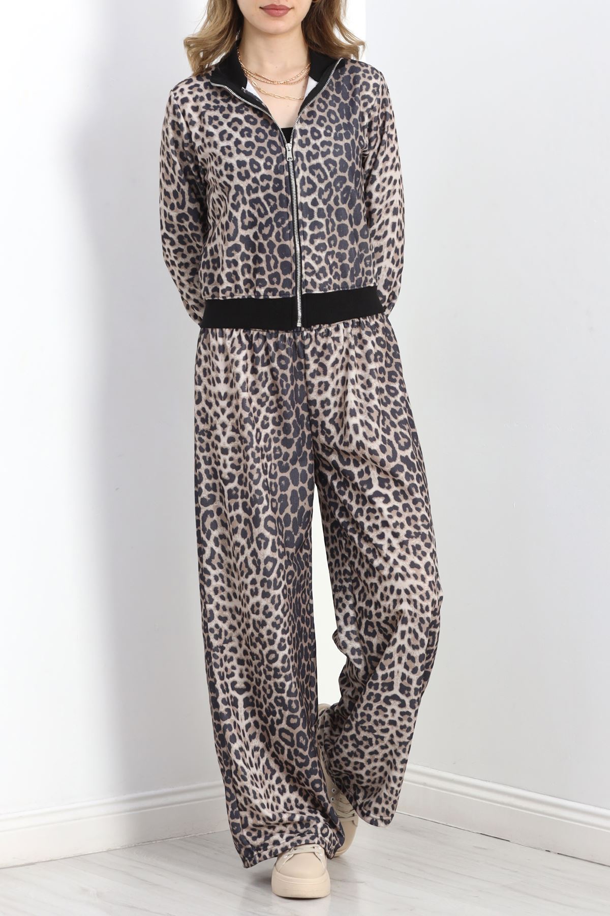 Leopar Desenli İkili Takım Leopar - 30020.1874.