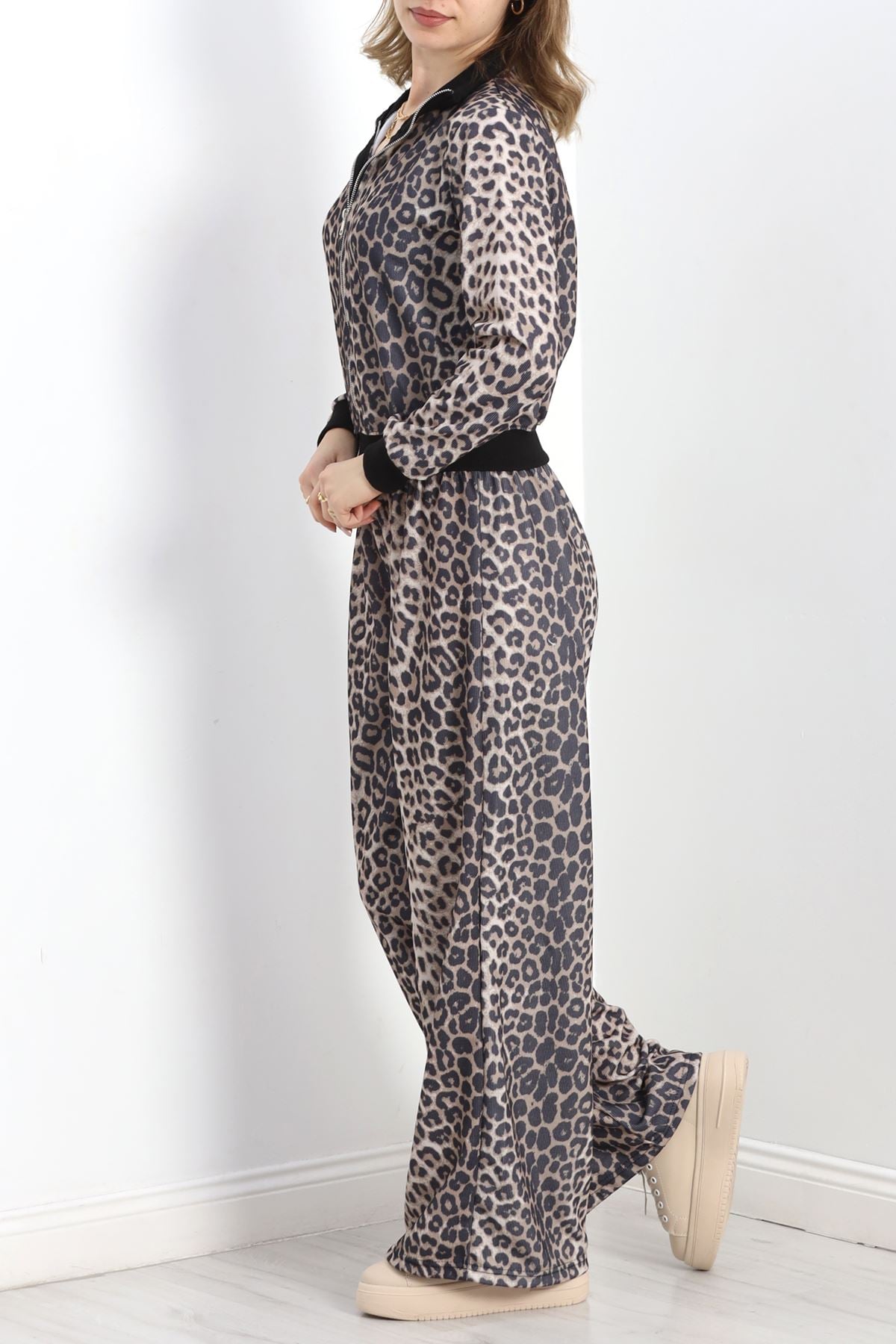 Leopar Desenli İkili Takım Leopar - 30020.1874.