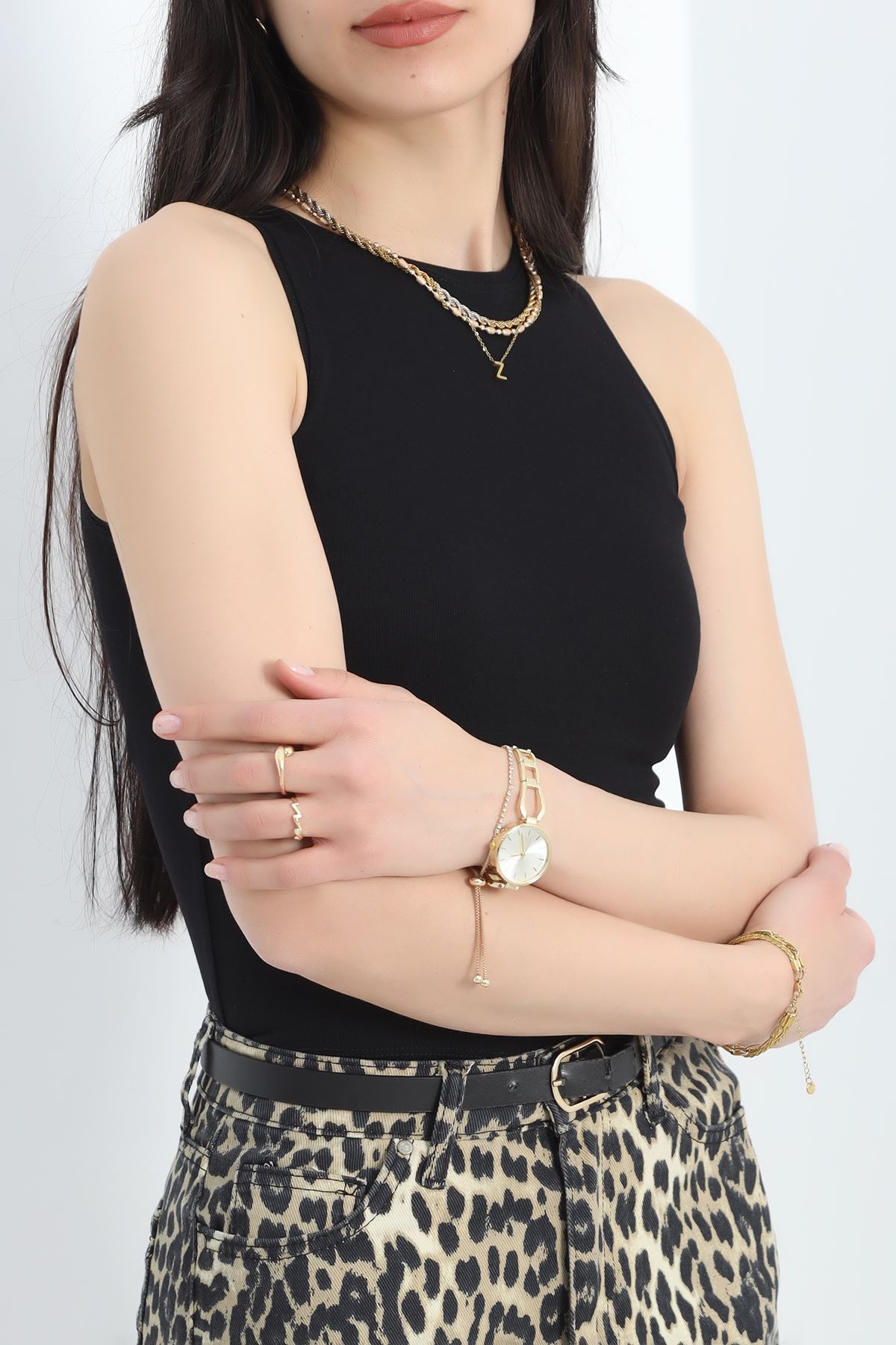 Likrasız Ribana Pamuklu Kolsuz Atlet Siyah - 21561.200.