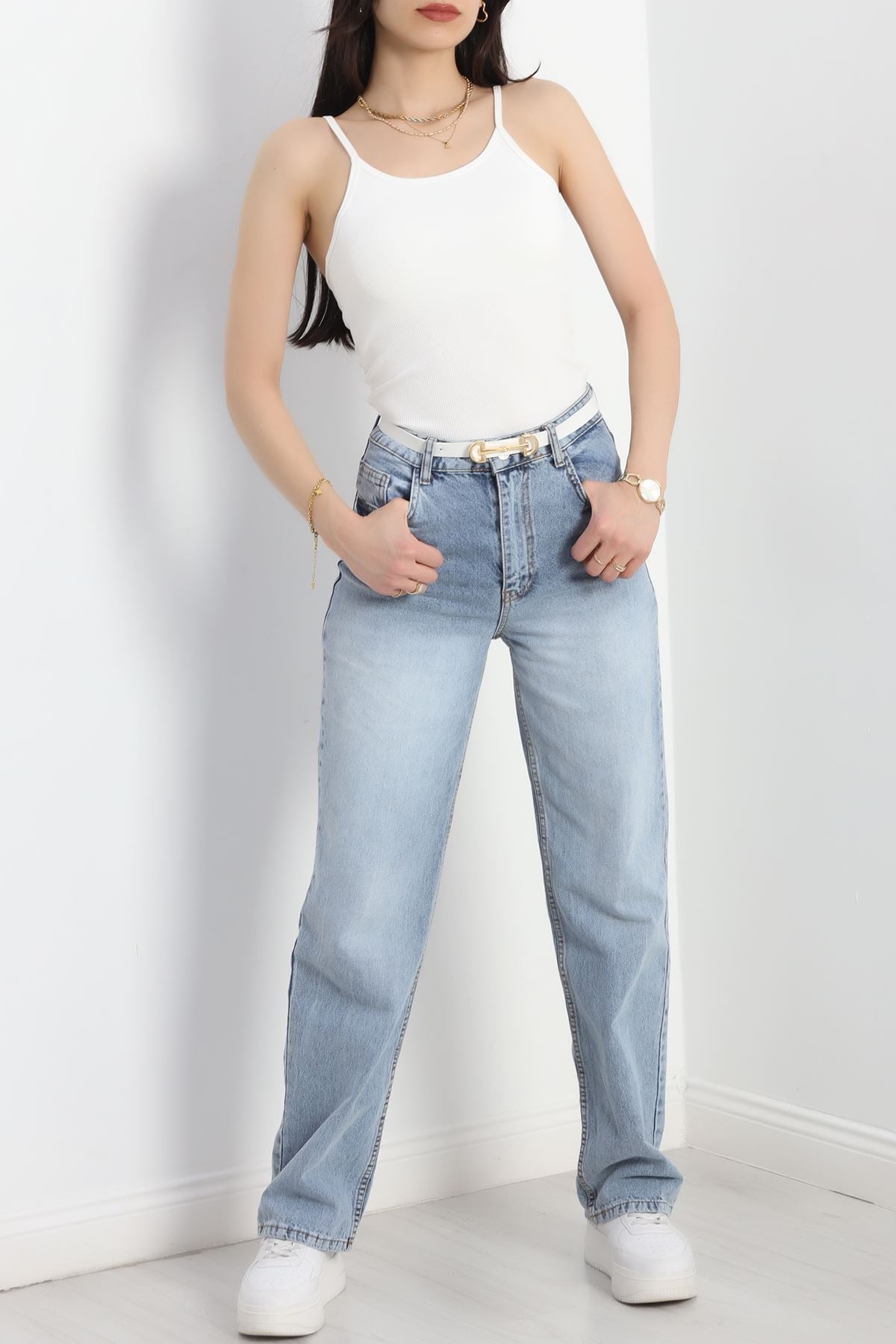 Burgu Fitil Kumaş U Yaka Zıbın Ekru - 5070.125.