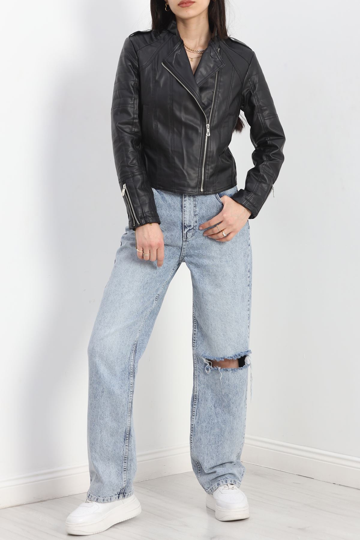 Deri Ceket Siyah - 1003.146.