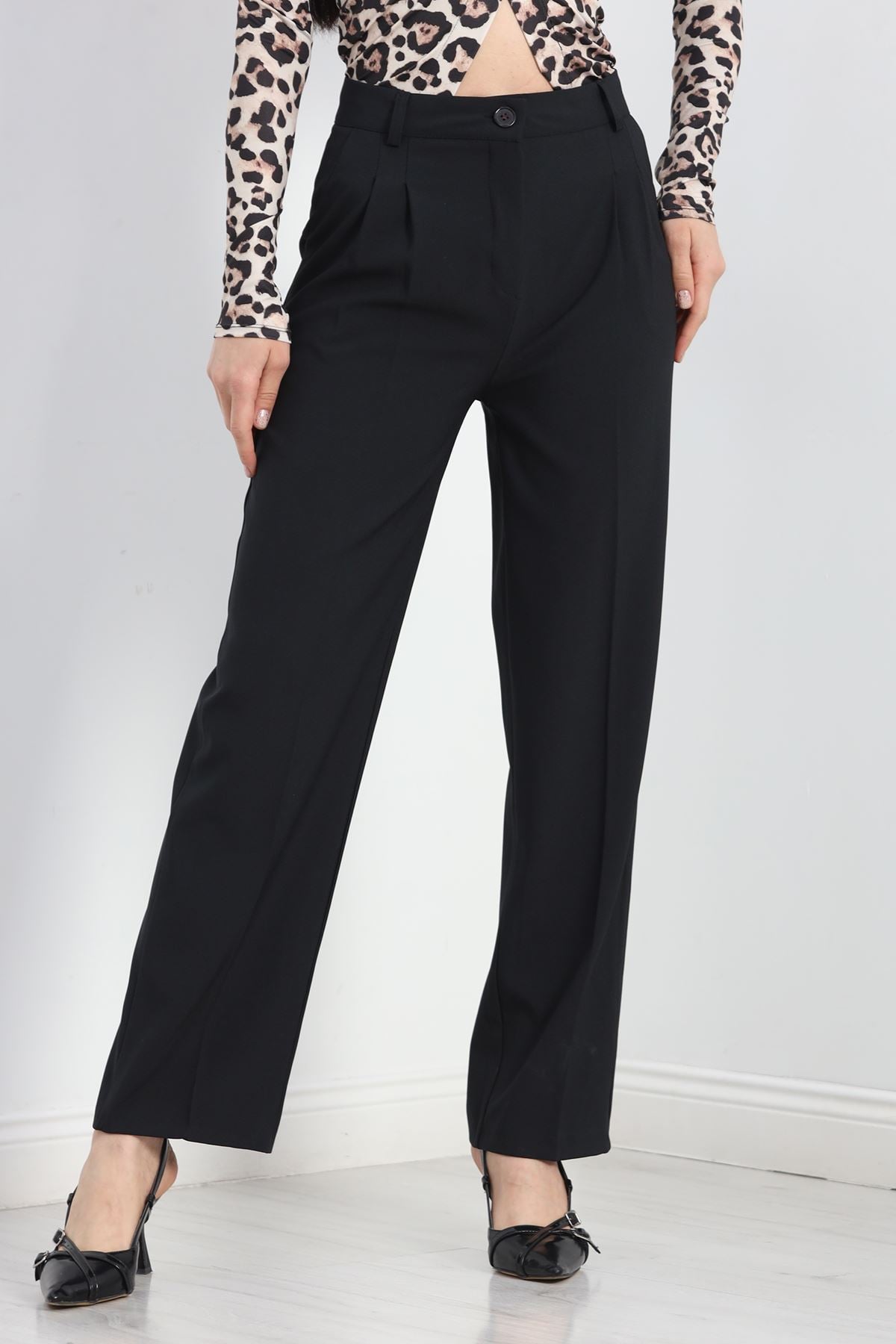 Palazzo Pantolon Siyah - 21525.683.