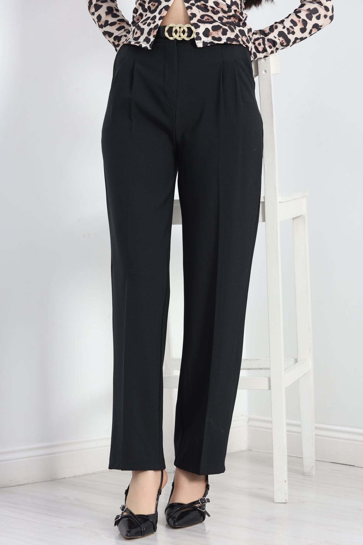 Palazzo Pantolon Siyah - 21525.683.