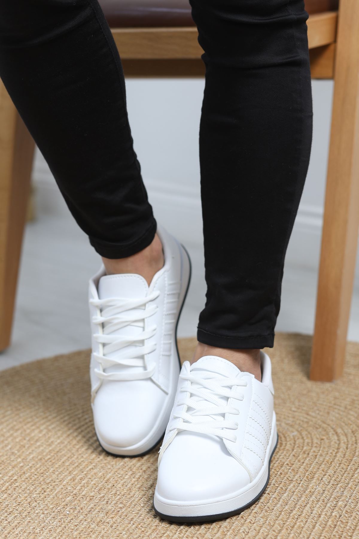 Erkek Günlük Ayakkabı Beyaz - 19325.264.