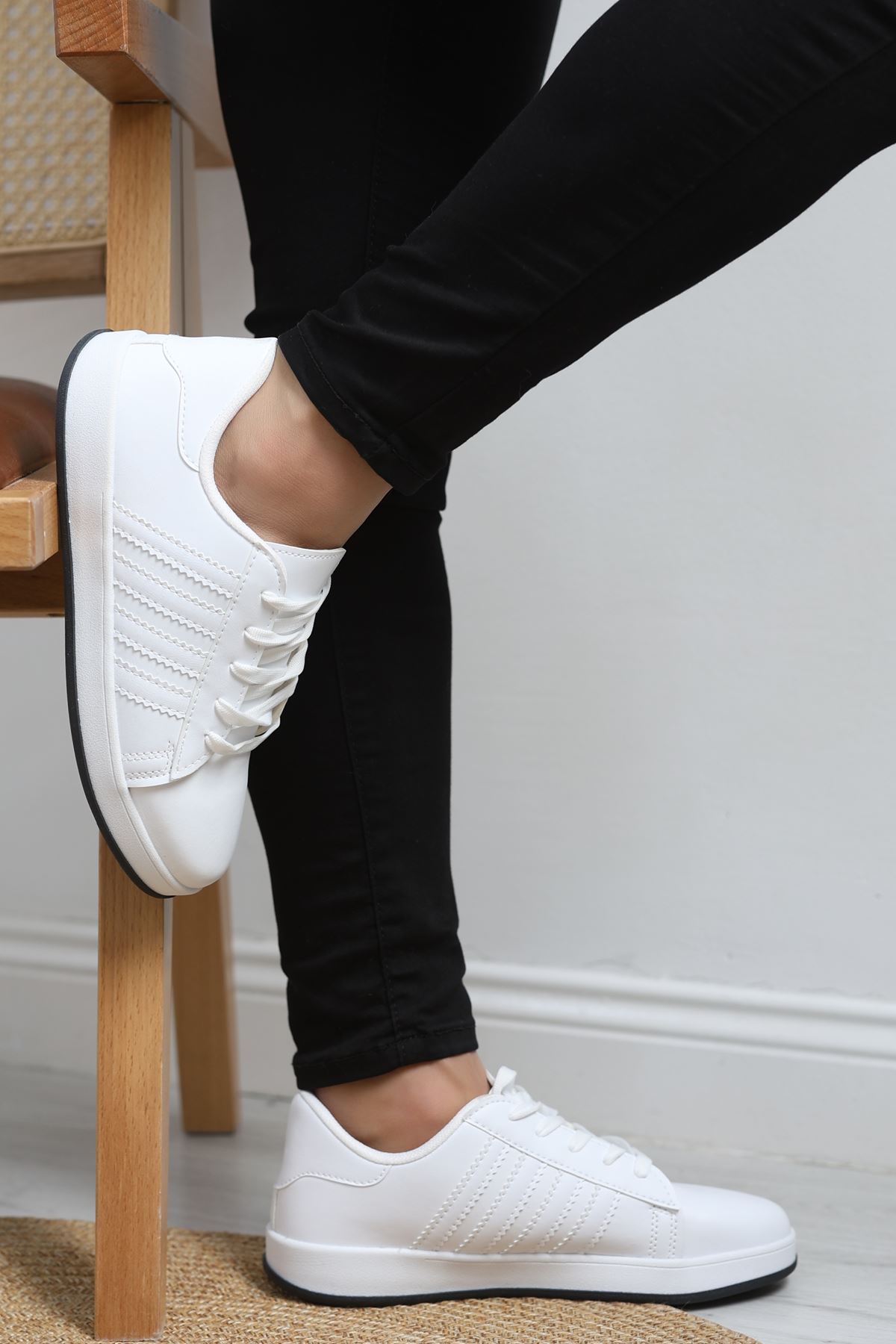 Erkek Günlük Ayakkabı Beyaz - 19325.264.