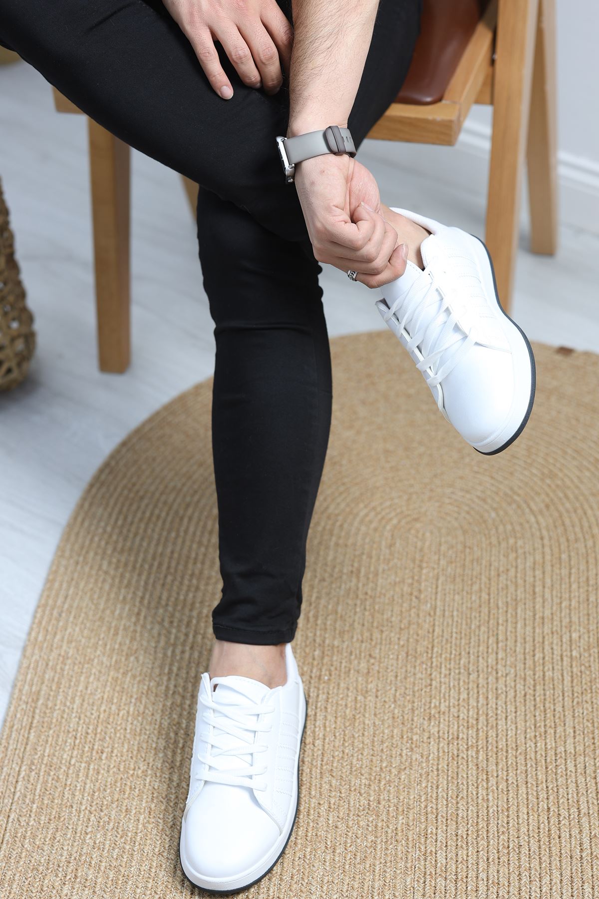 Erkek Günlük Ayakkabı Beyaz - 19325.264.