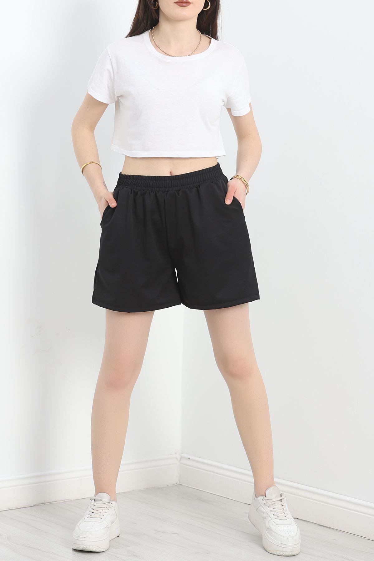 Dabıl Şort Siyah - 22622.1837.