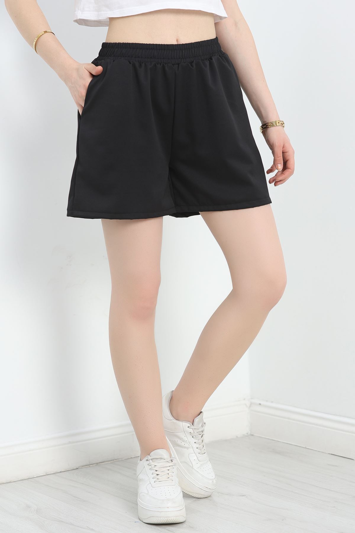 Dabıl Şort Siyah - 22622.1837.