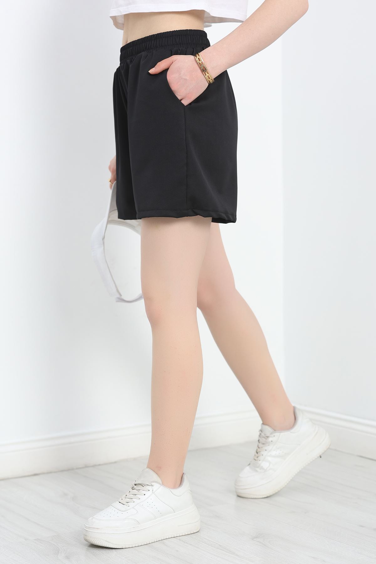 Dabıl Şort Siyah - 22622.1837.