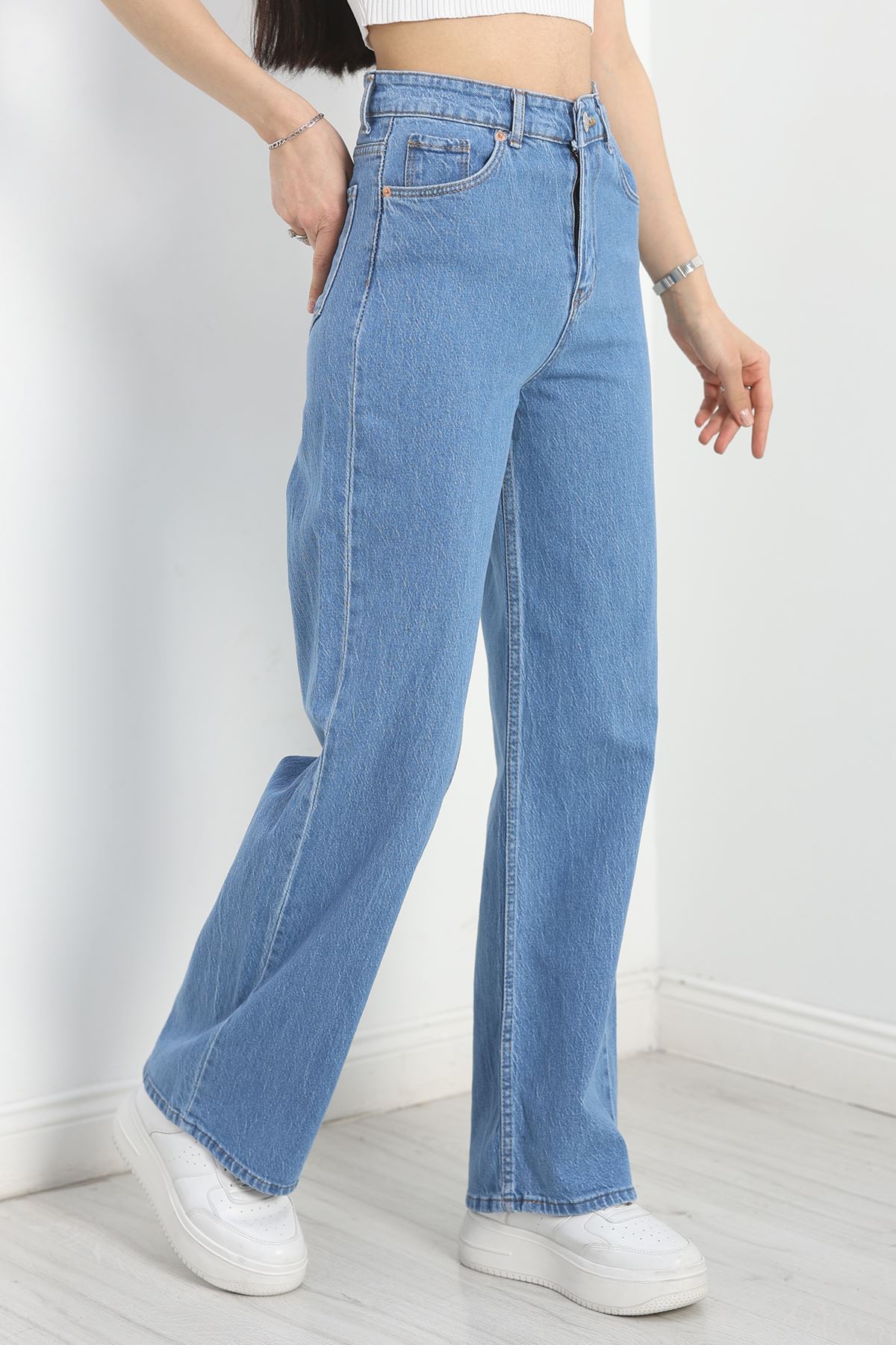 Palazzo Kot Pantolon Mavi - 40711.1431.