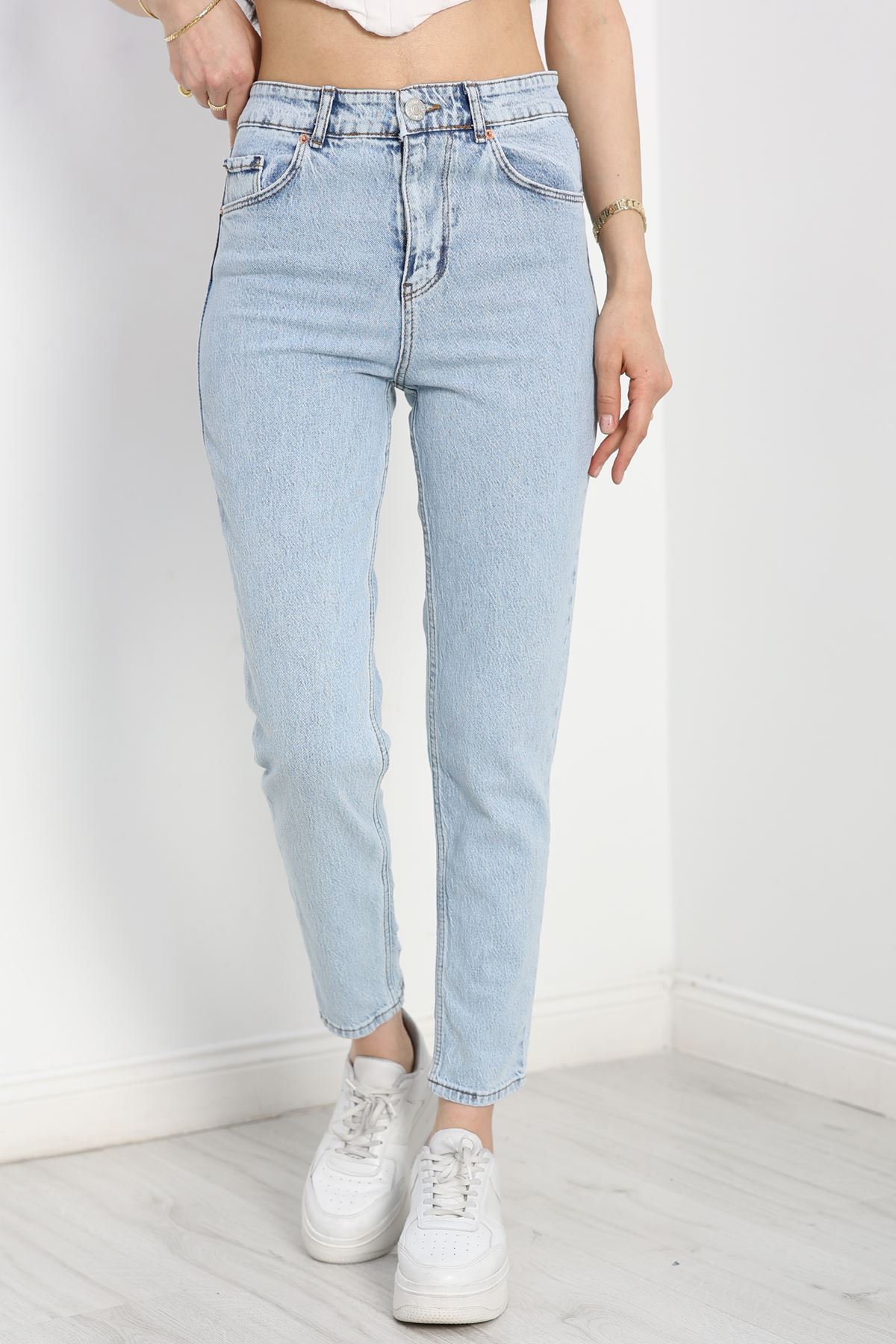 Mom Kot Pantolon Buzmavi - 40746.1431.