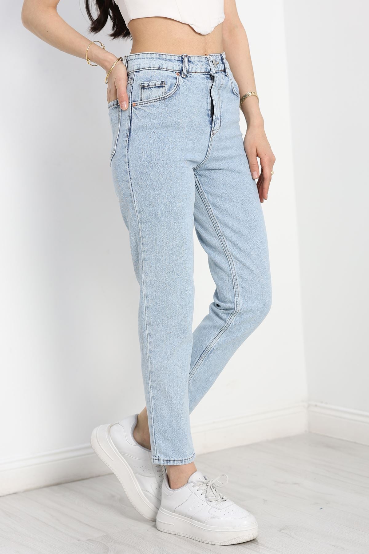 Mom Kot Pantolon Buzmavi - 40746.1431.