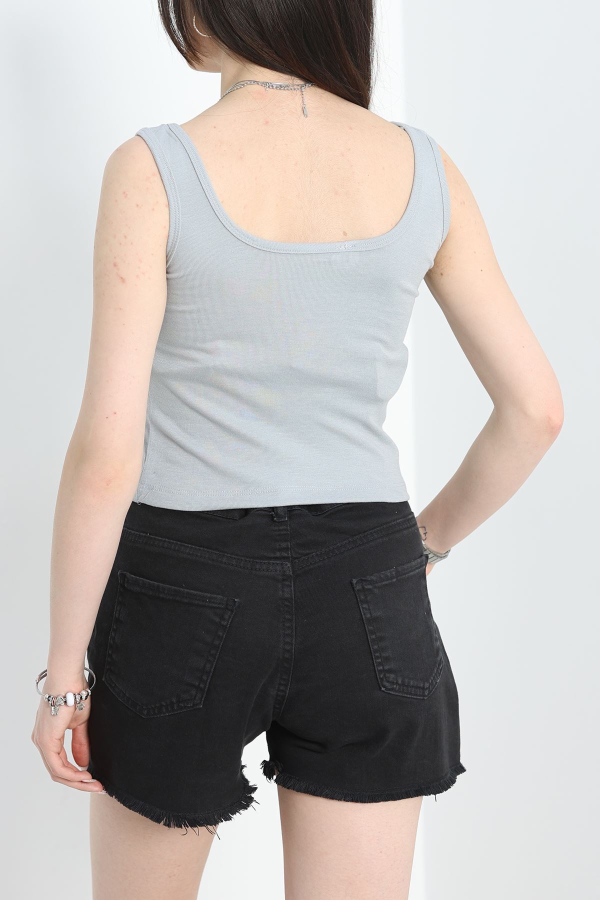 Kalın Askı Crop Atlet Dumangri - 40797.1723.