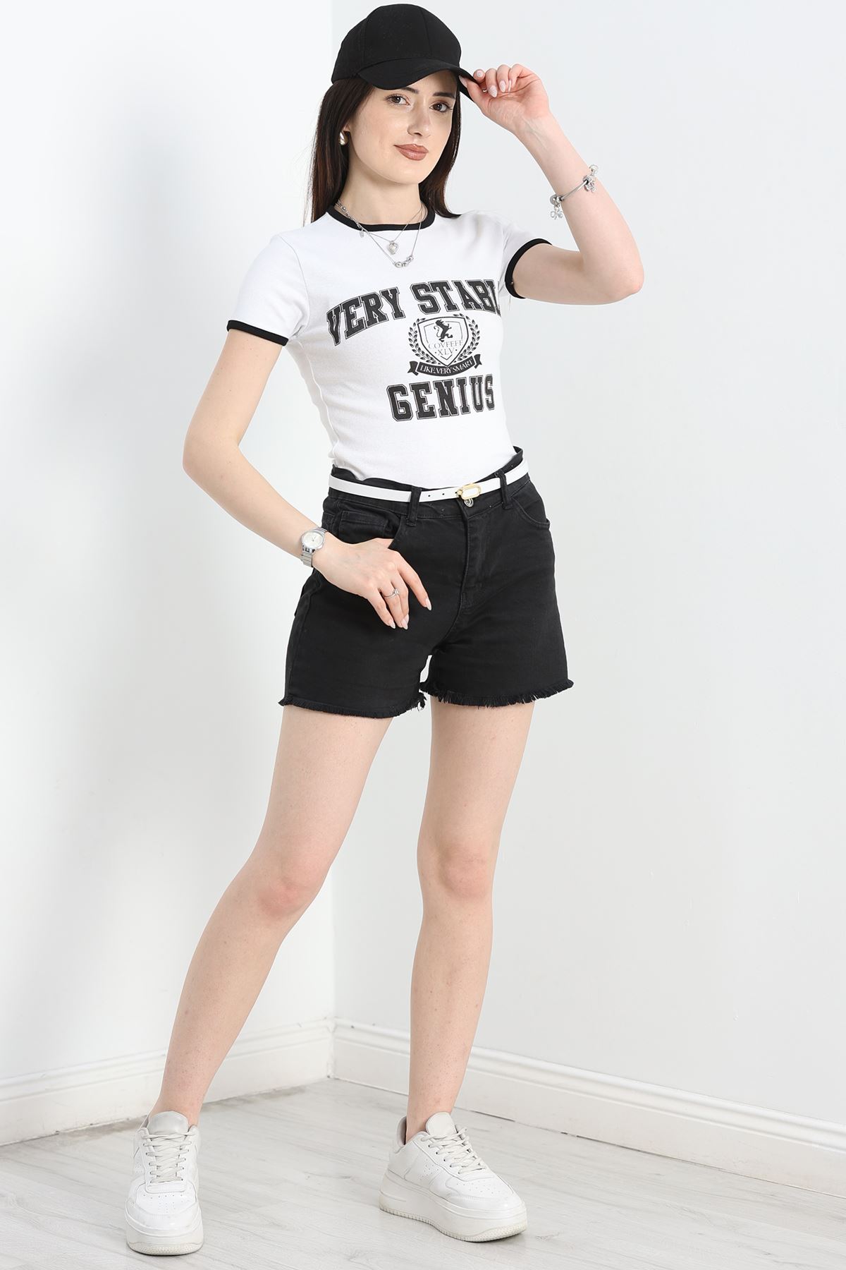 Baskılı Tişört Beyaz - 70327.336.