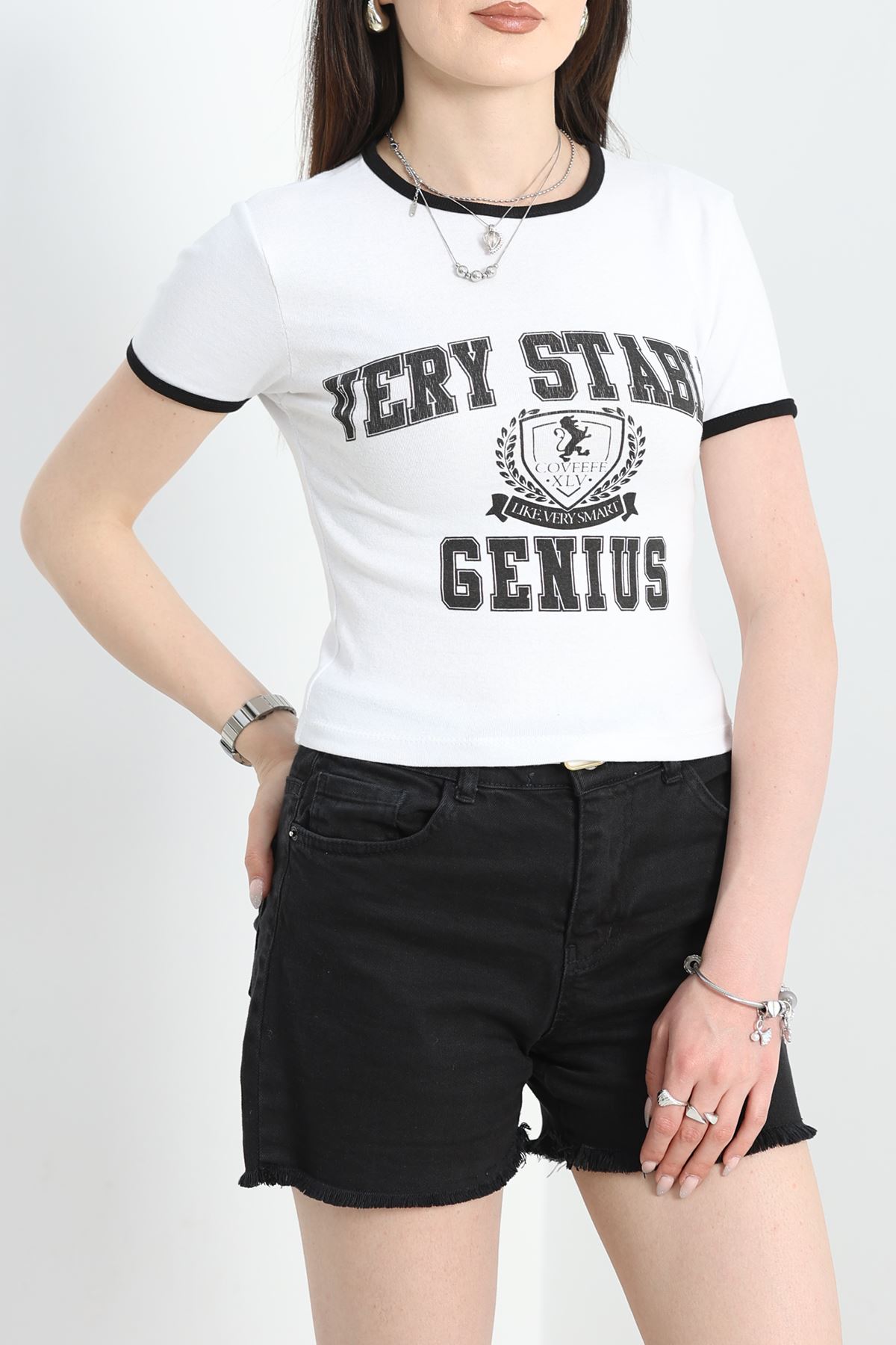 Baskılı Tişört Beyaz - 70327.336.