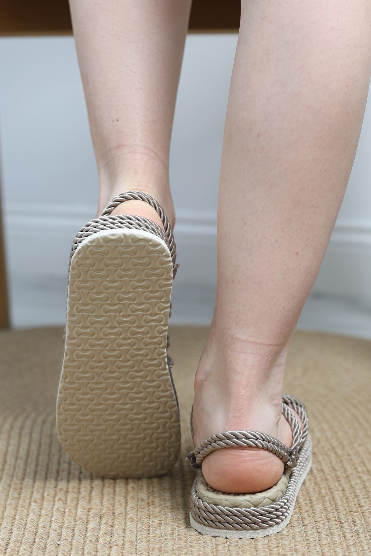 Hasır Sandalet Vizon - 30811.264.