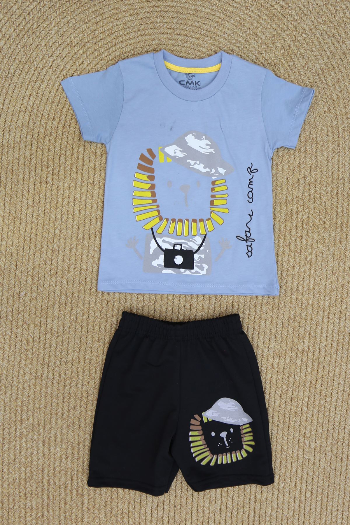 2-9 Yaş Şortlu Çocuk Takım Bebemavi - 30205.1867.