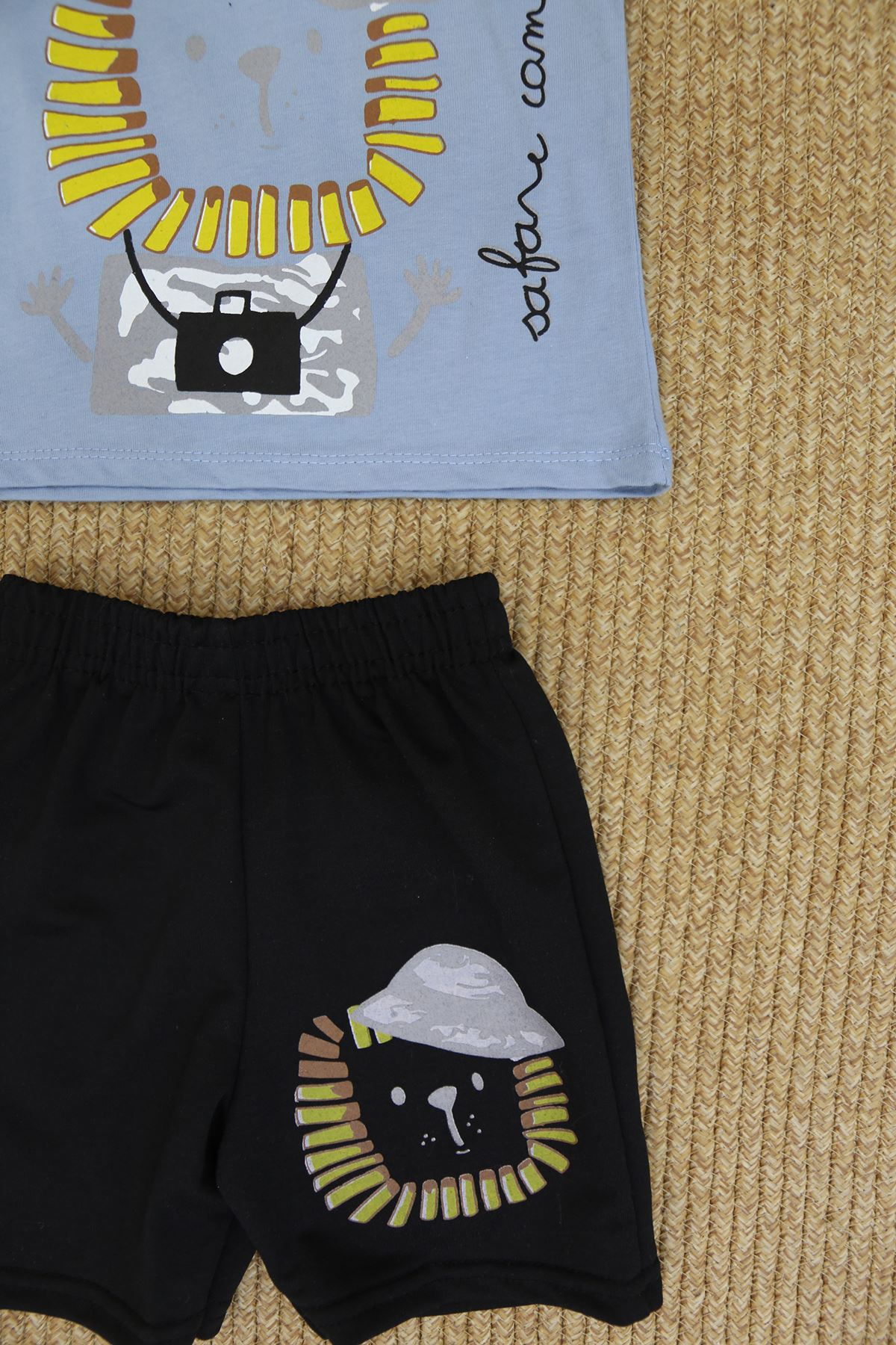 2-9 Yaş Şortlu Çocuk Takım Bebemavi - 30205.1867.