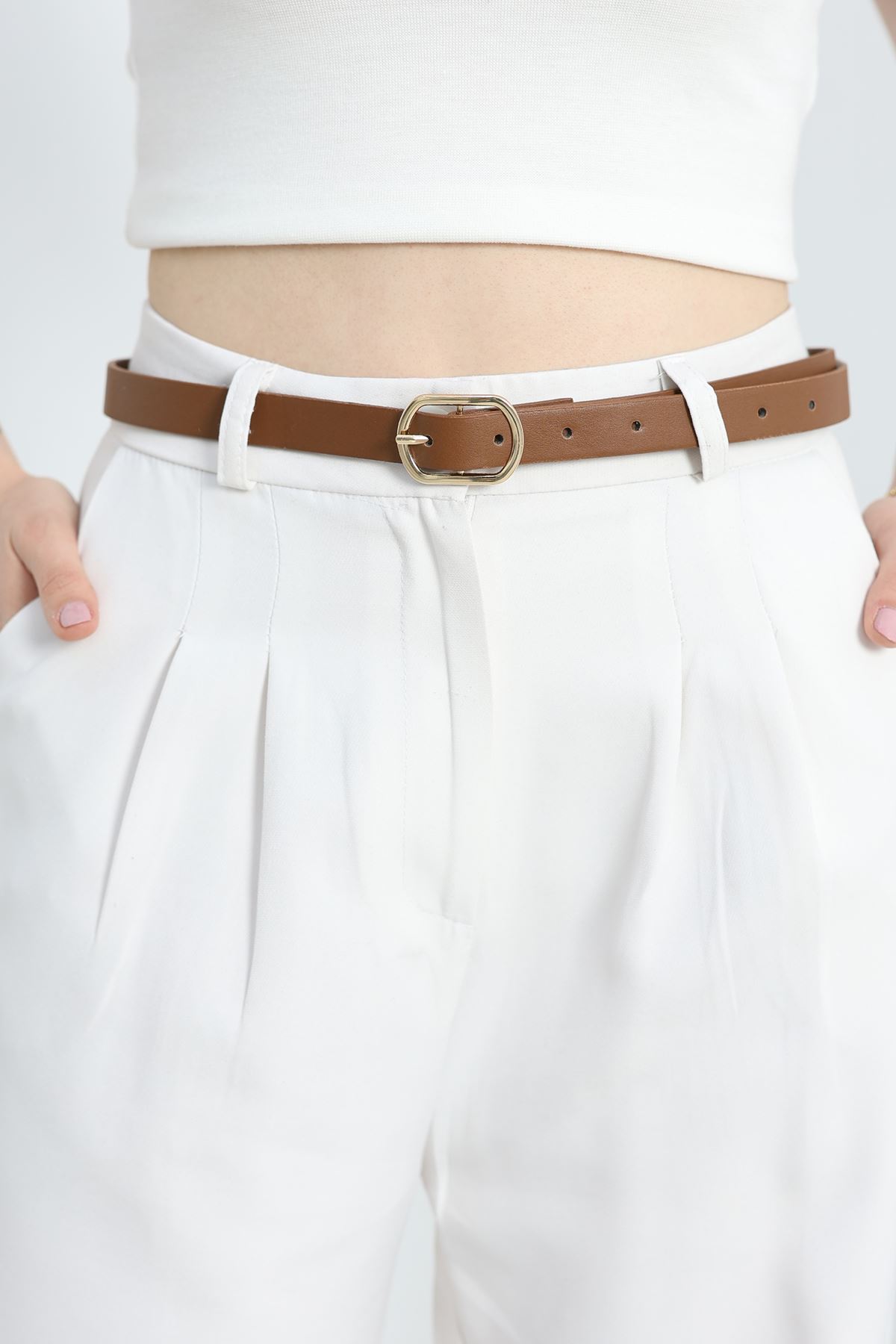 Aksesuar Kemer Kahve1 - 10877.1140.