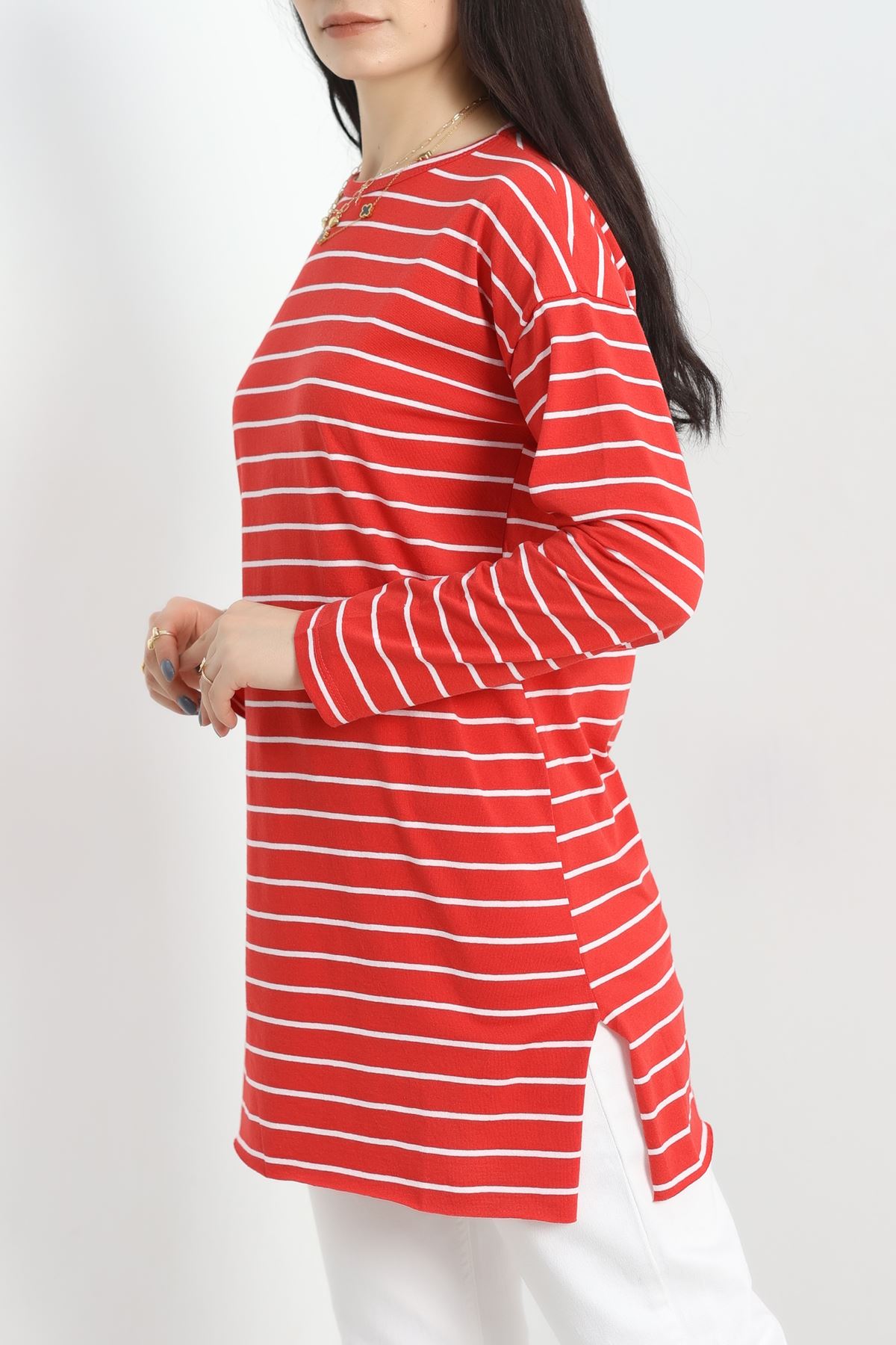 Çizgili Tunik Kırmızıçizgili - 41984.1567.