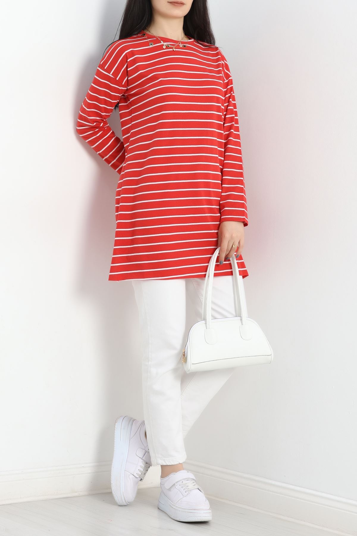 Çizgili Tunik Kırmızıçizgili - 41984.1567.