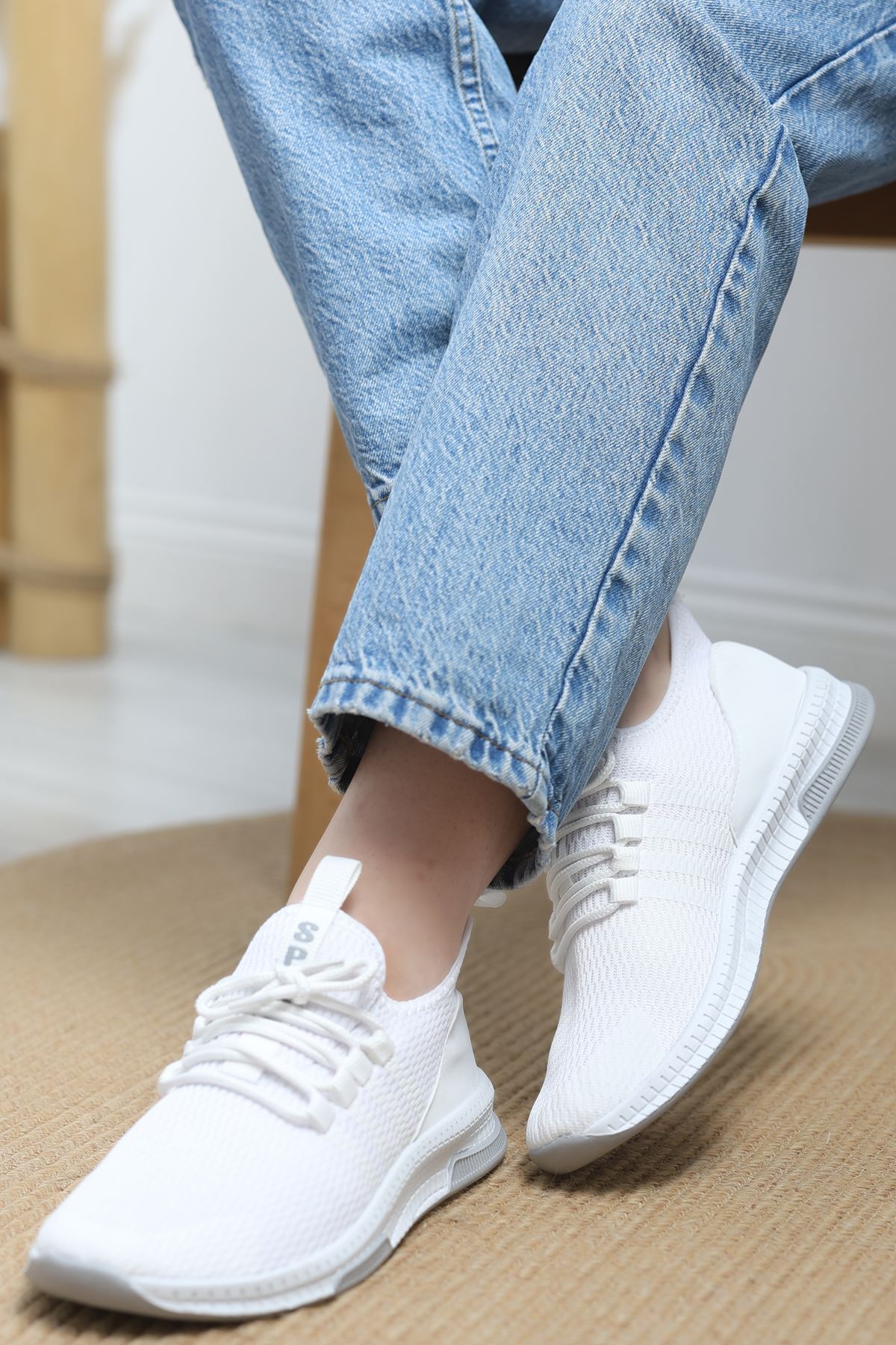 Günlük Spor Ayakkabı Beyazgri - 30672.1597.