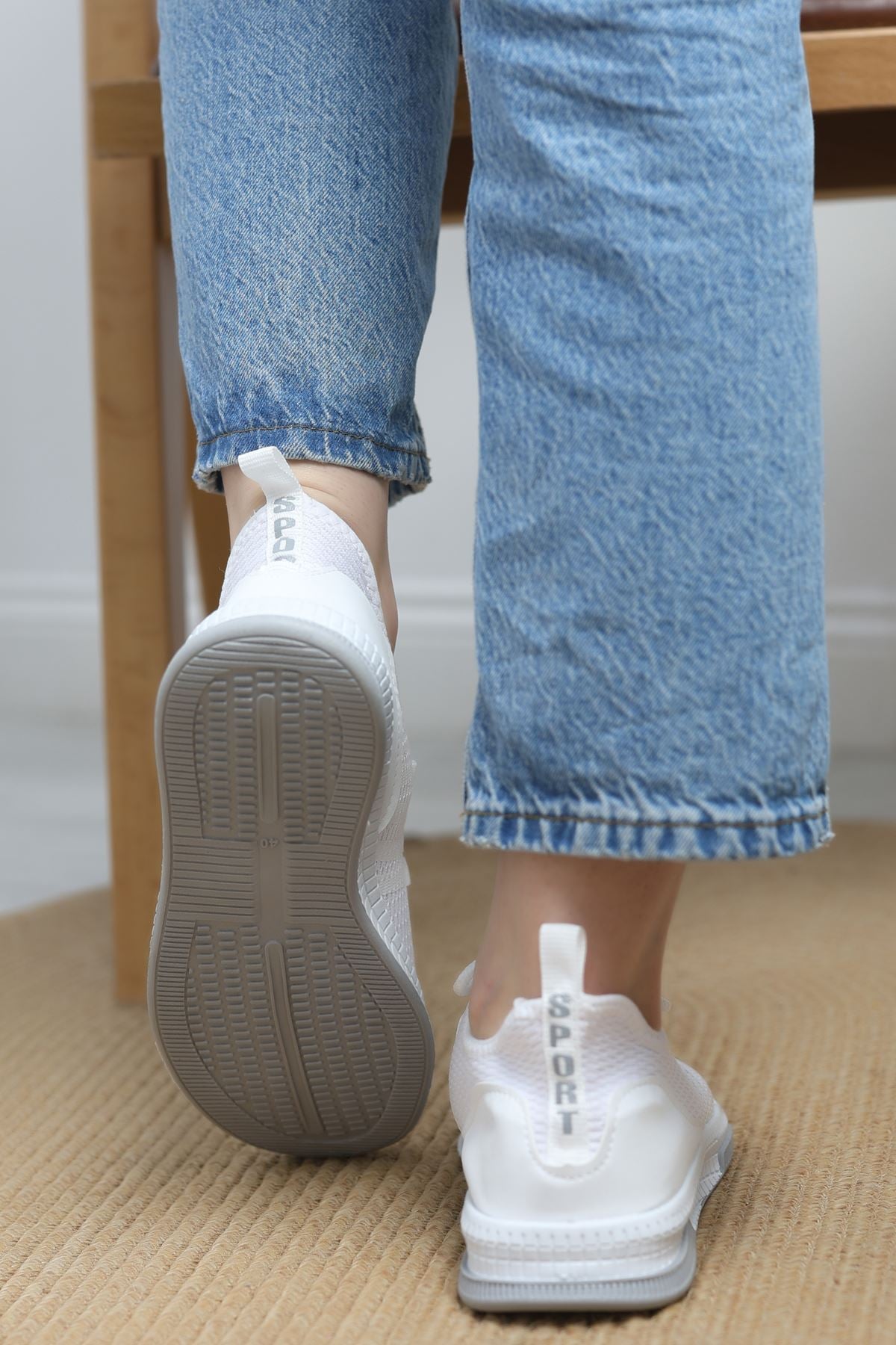 Günlük Spor Ayakkabı Beyazgri - 30672.1597.