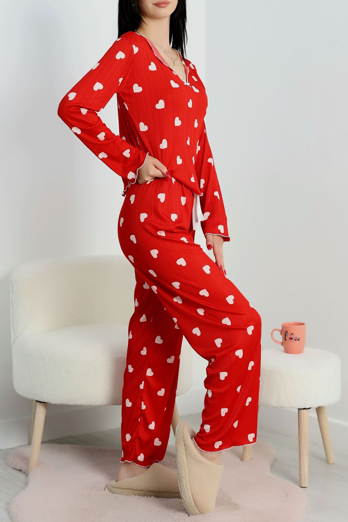 Baskılı Pegasus Uzun Kol Takım Beyazkalp - 182.1287.