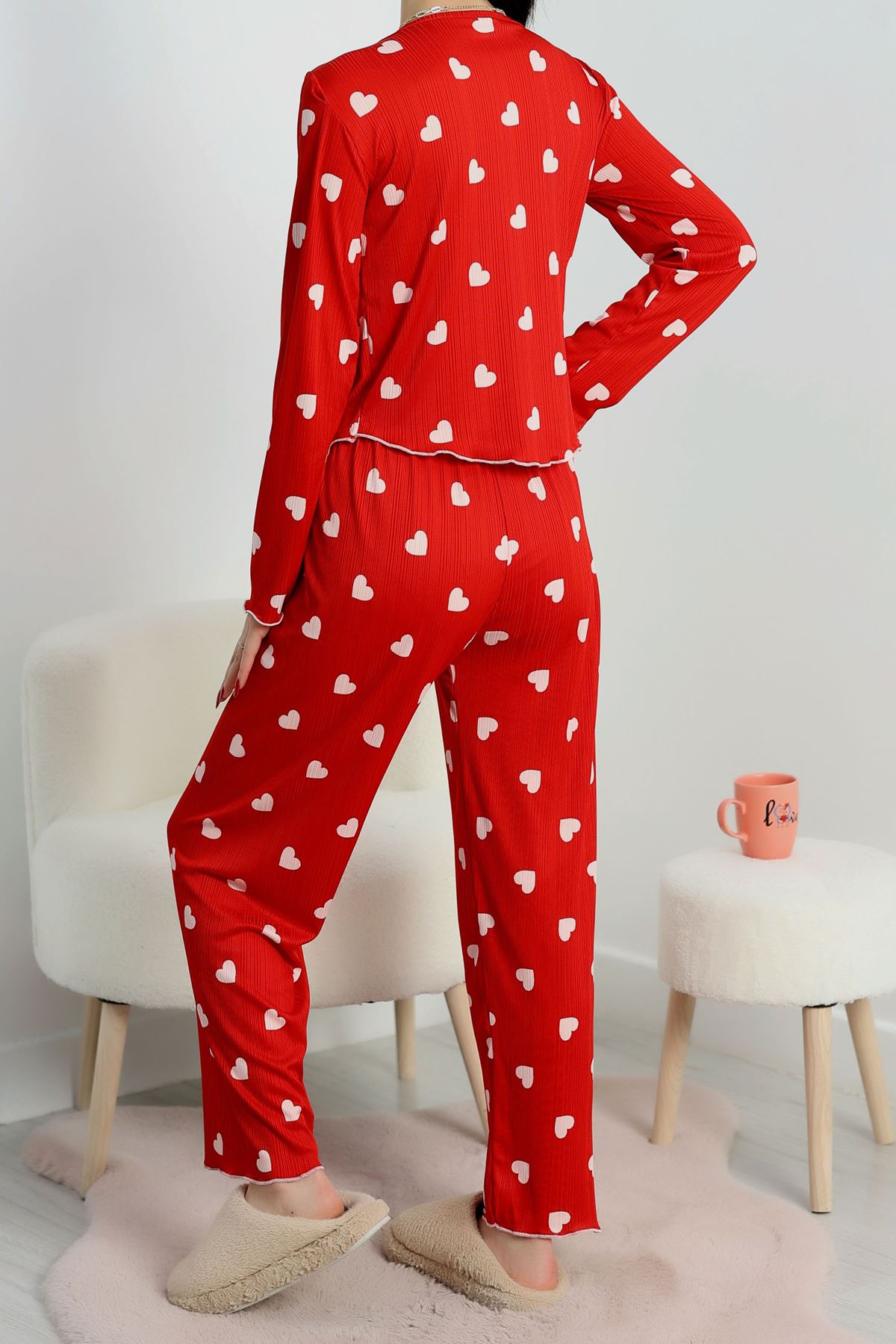 Baskılı Pegasus Uzun Kol Takım Beyazkalp - 182.1287.