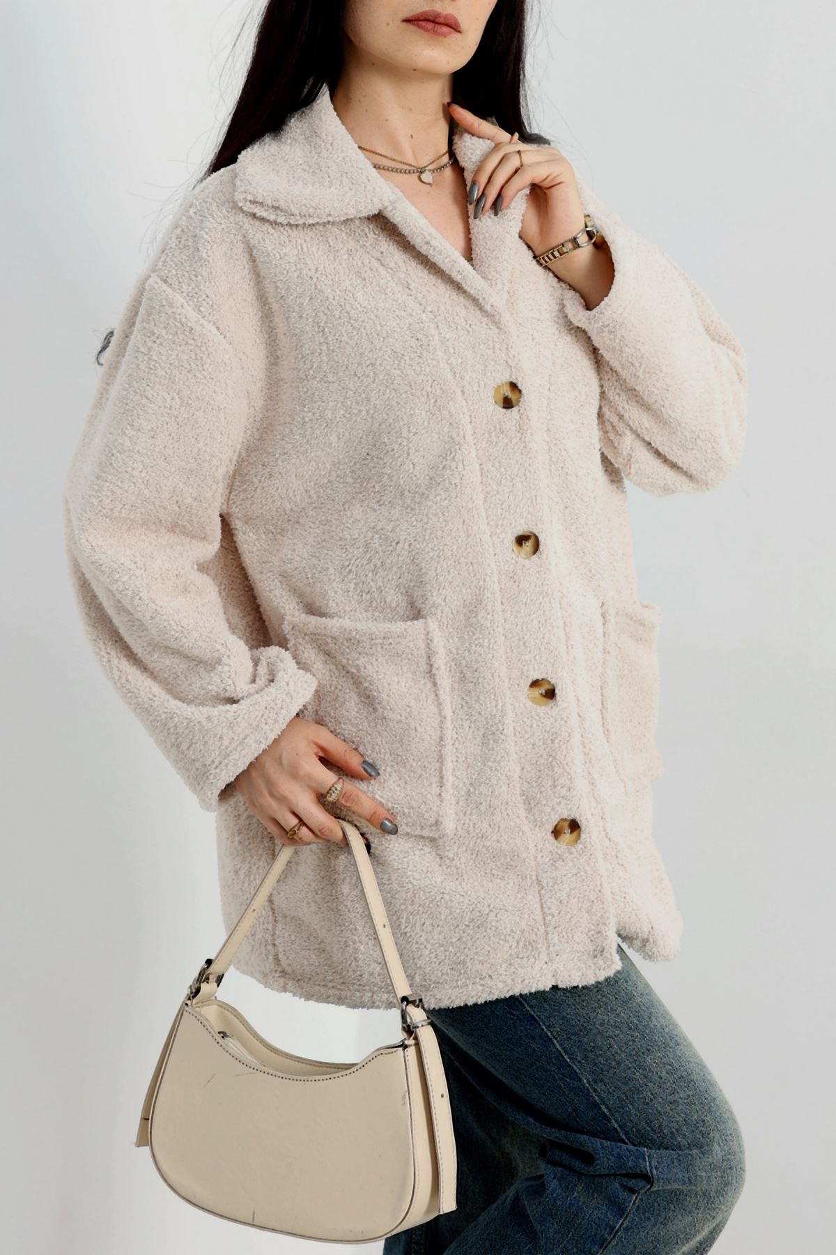 Welsoft Ceket Taş - 53545.701.