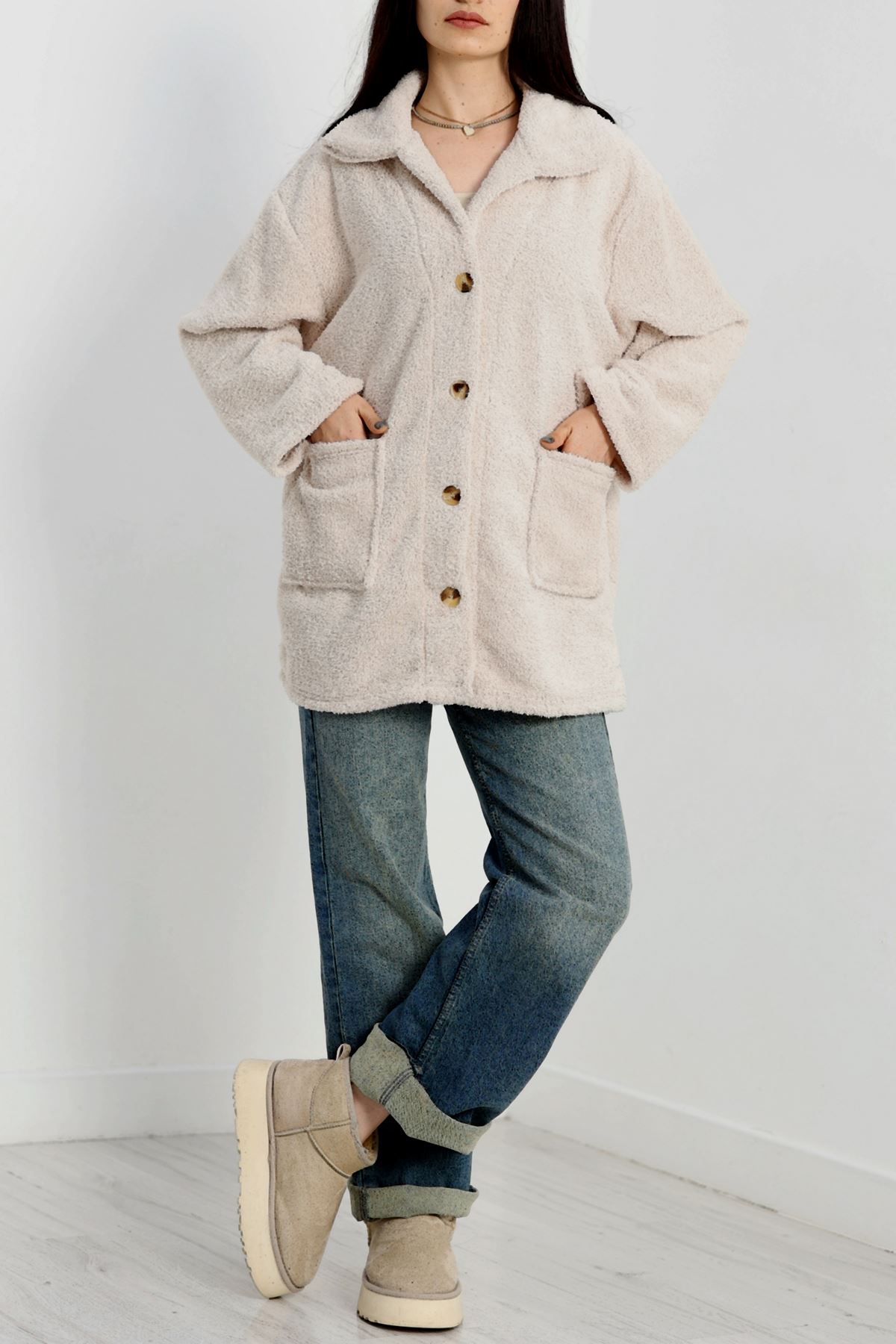 Welsoft Ceket Taş - 53545.701.