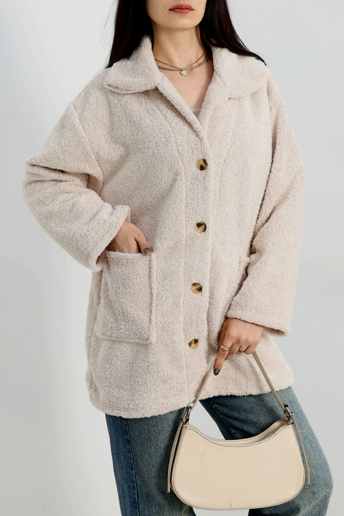 Welsoft Ceket Taş - 53545.701.