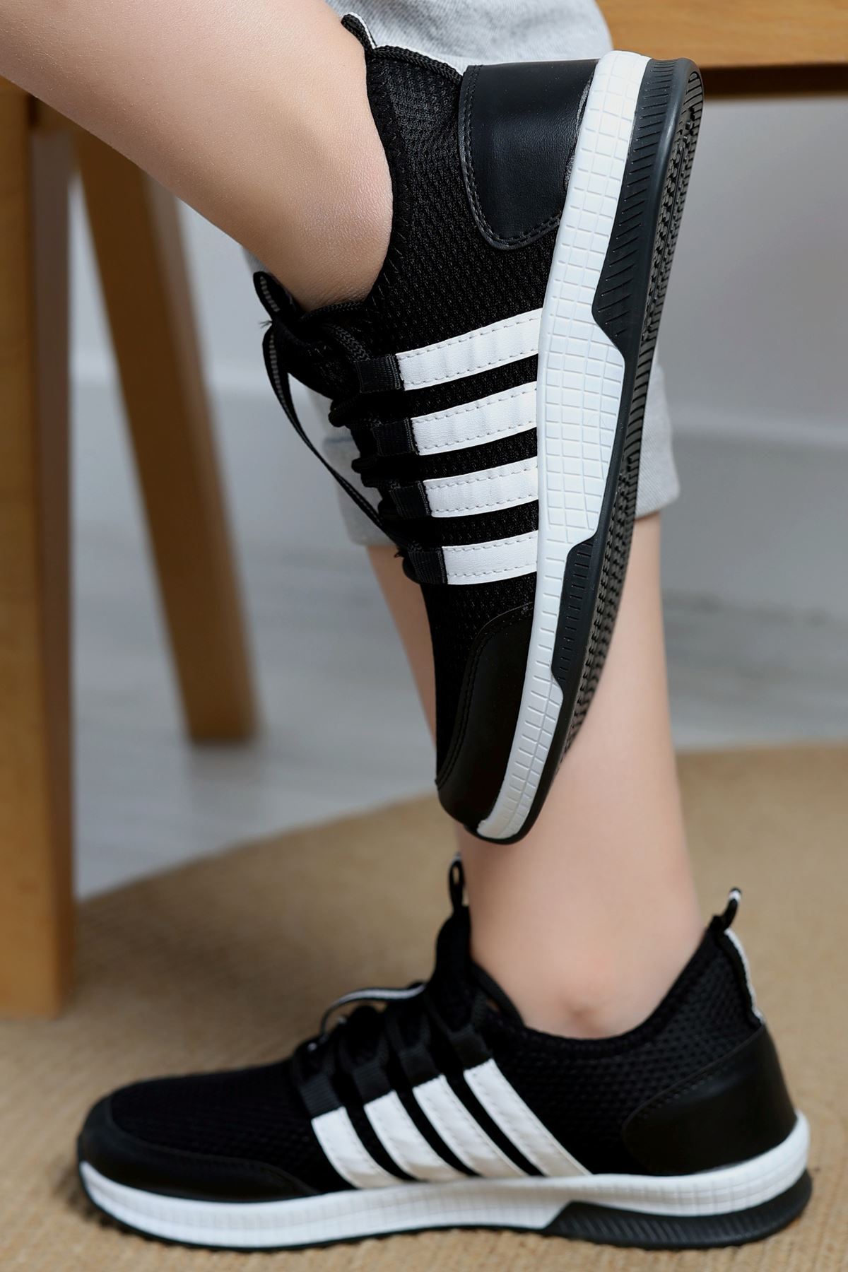 Günlük Spor Ayakkabı Siyahbeyaz - 30305.264.