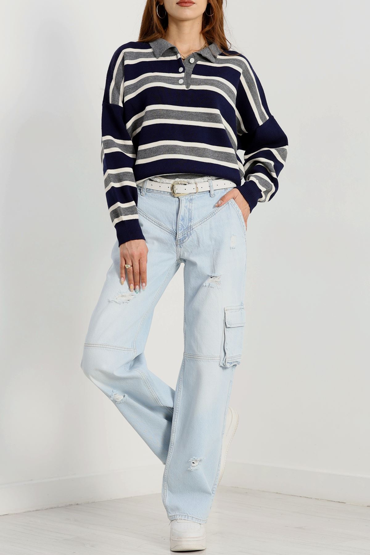 Kargo Cepli Palazzo Kot Pantolon Buzasit - 30741.1966.