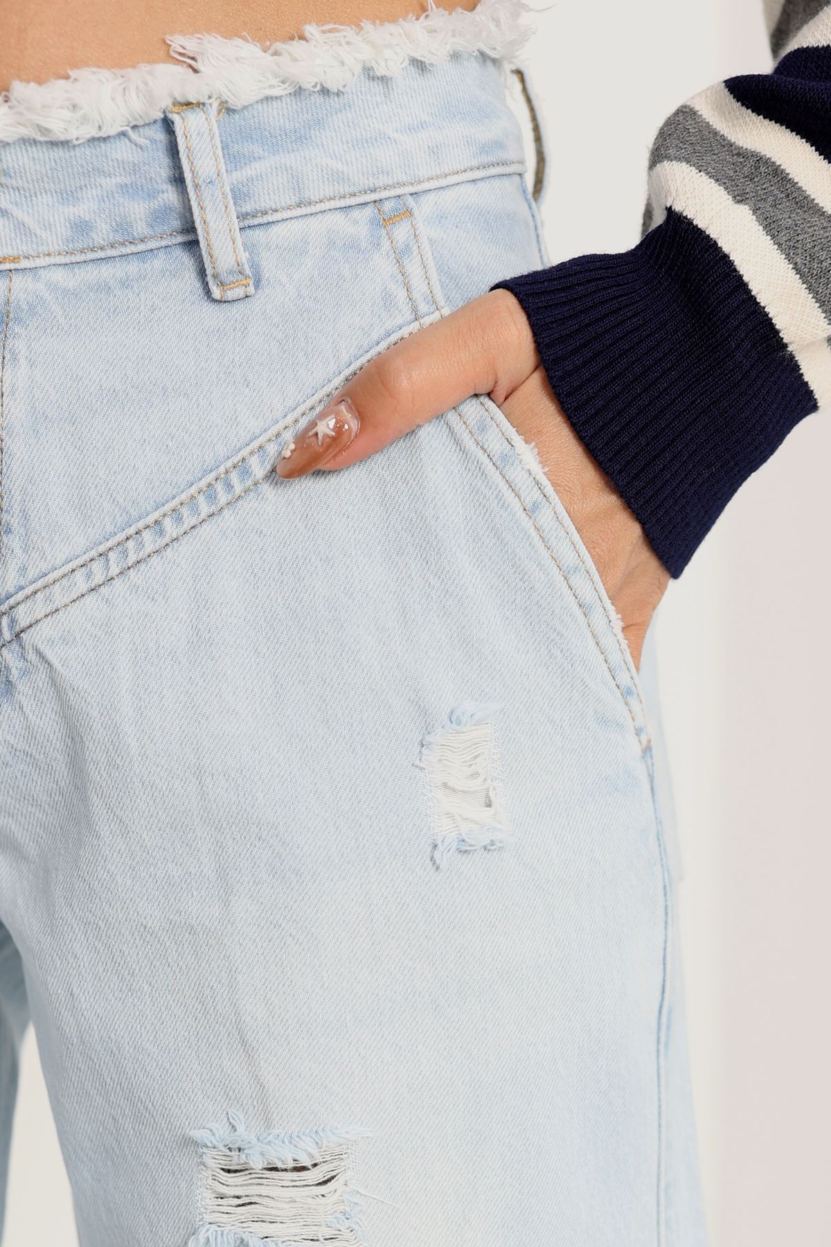 Kargo Cepli Palazzo Kot Pantolon Buzasit - 30741.1966.