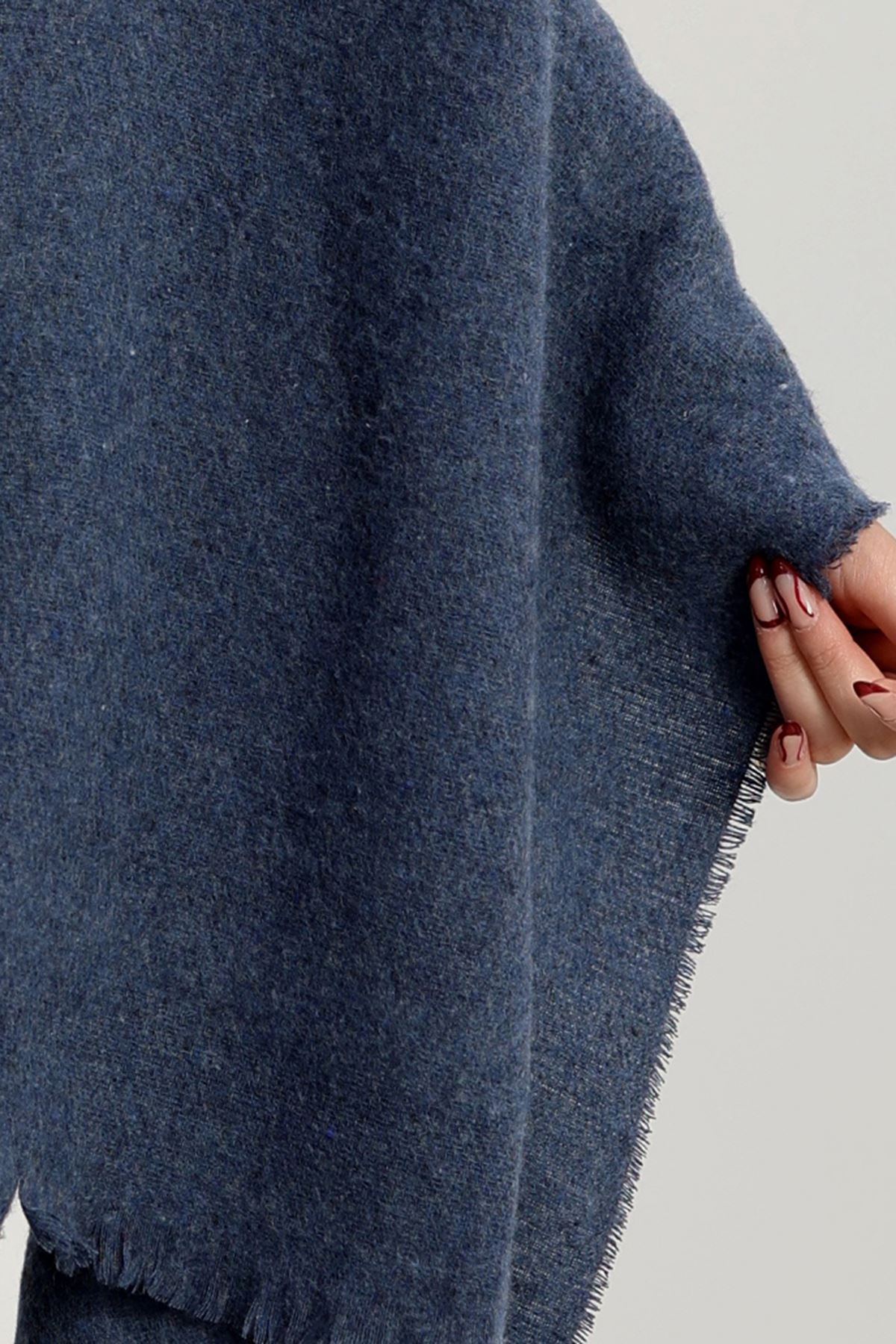 Zra Model Düz Şal İndigo - 70492.1736.