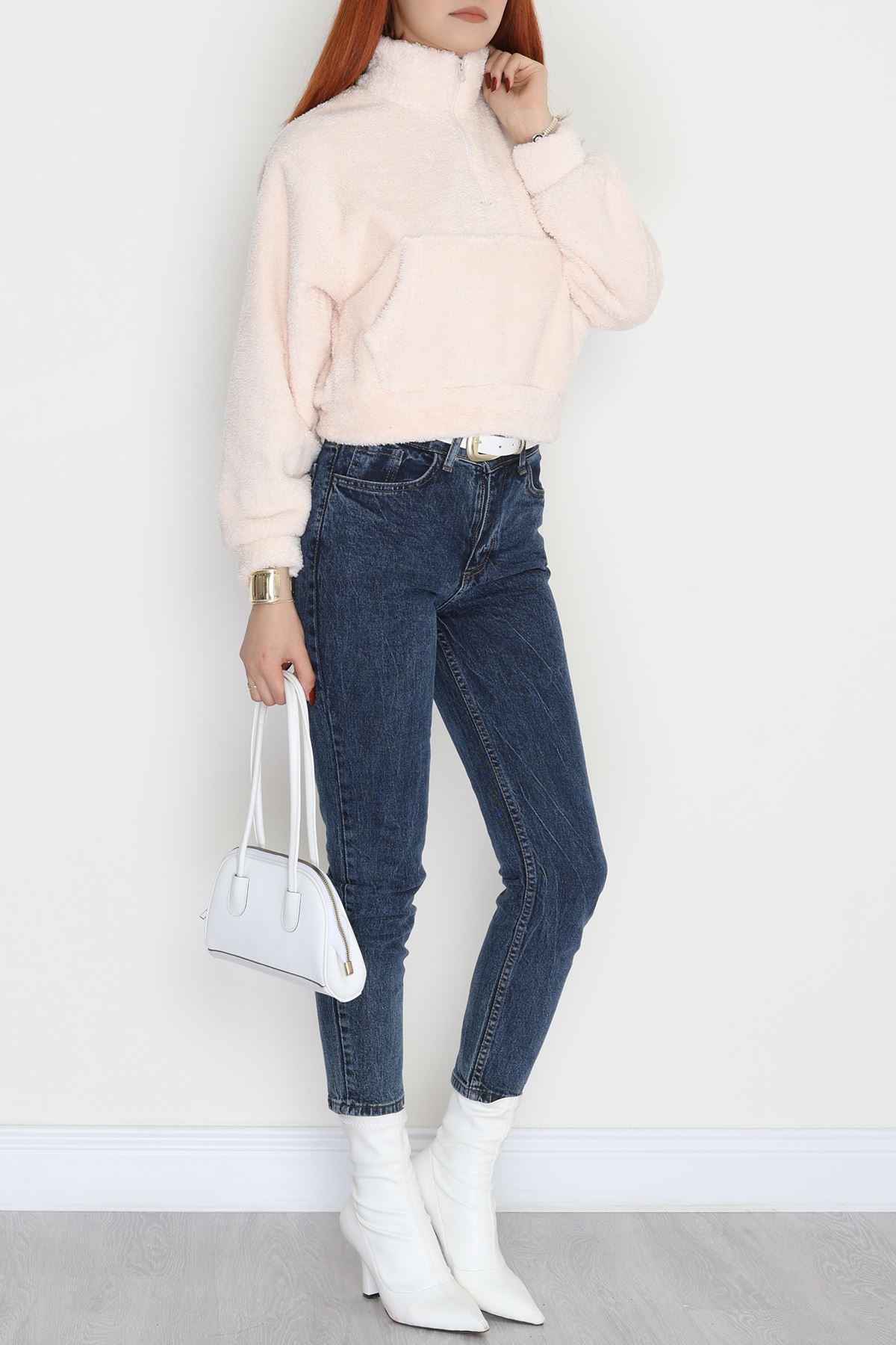 Peluş Sweat Açıksomon - 31256.1872.