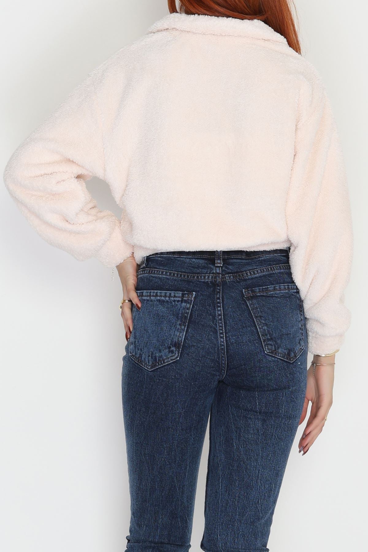 Peluş Sweat Açıksomon - 31256.1872.