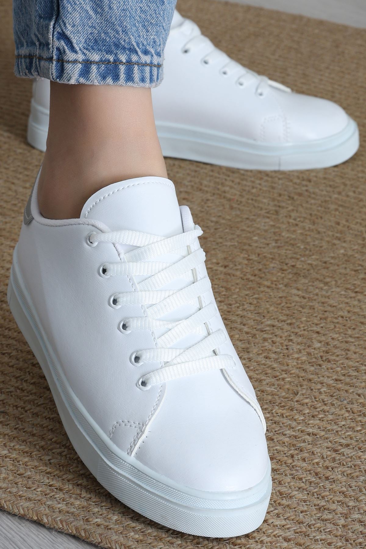 Kalın Tbn Günlük Ayakkabı Beyazgri - 8585.264.