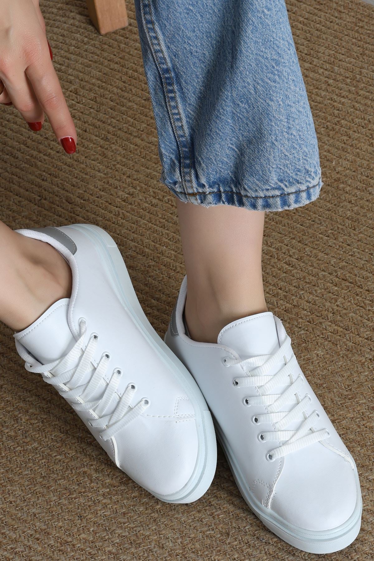 Kalın Tbn Günlük Ayakkabı Beyazgri - 8585.264.