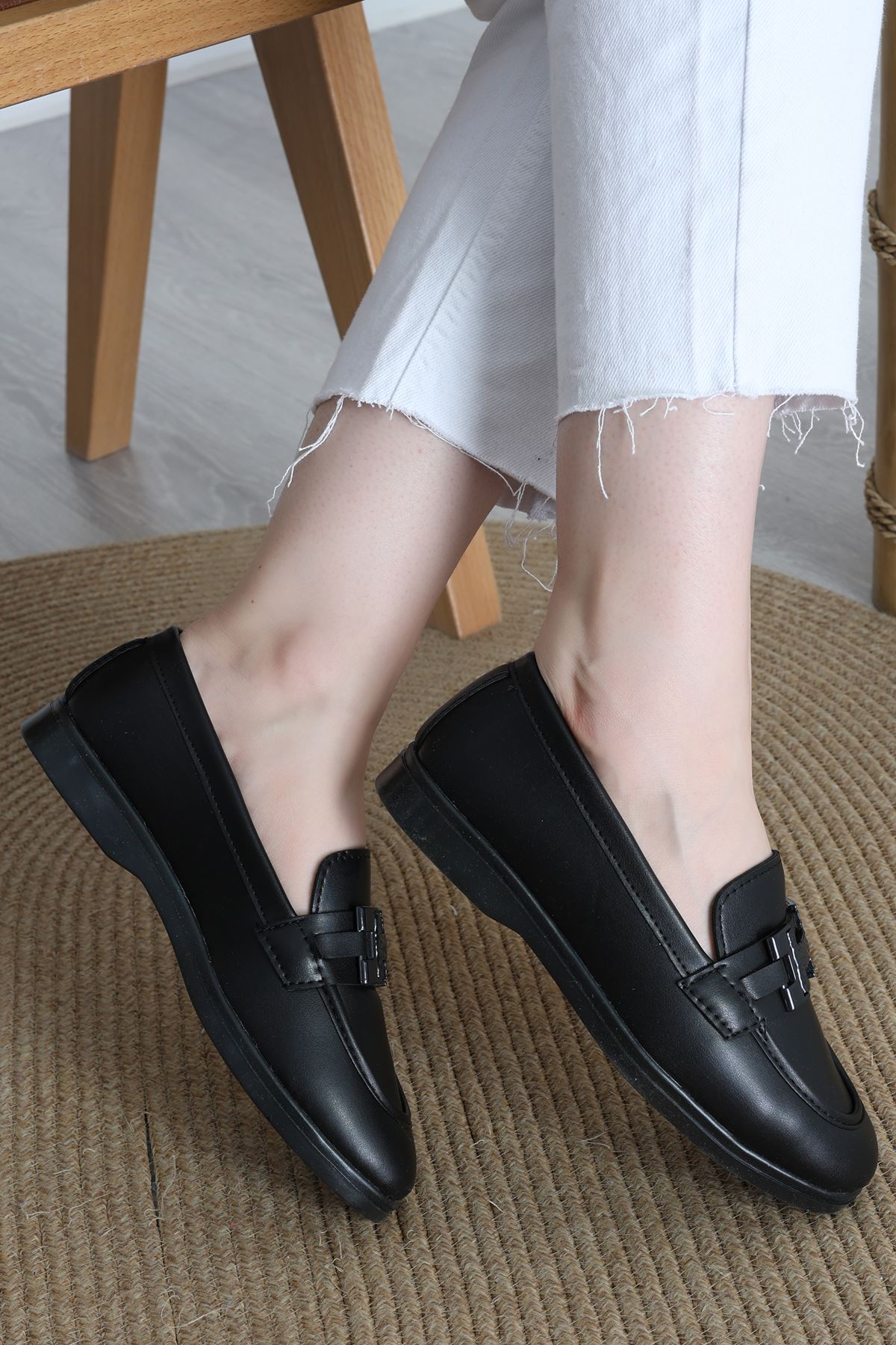 Loafer Günlük Ayakkabı Siyahderi - 18000.1846.