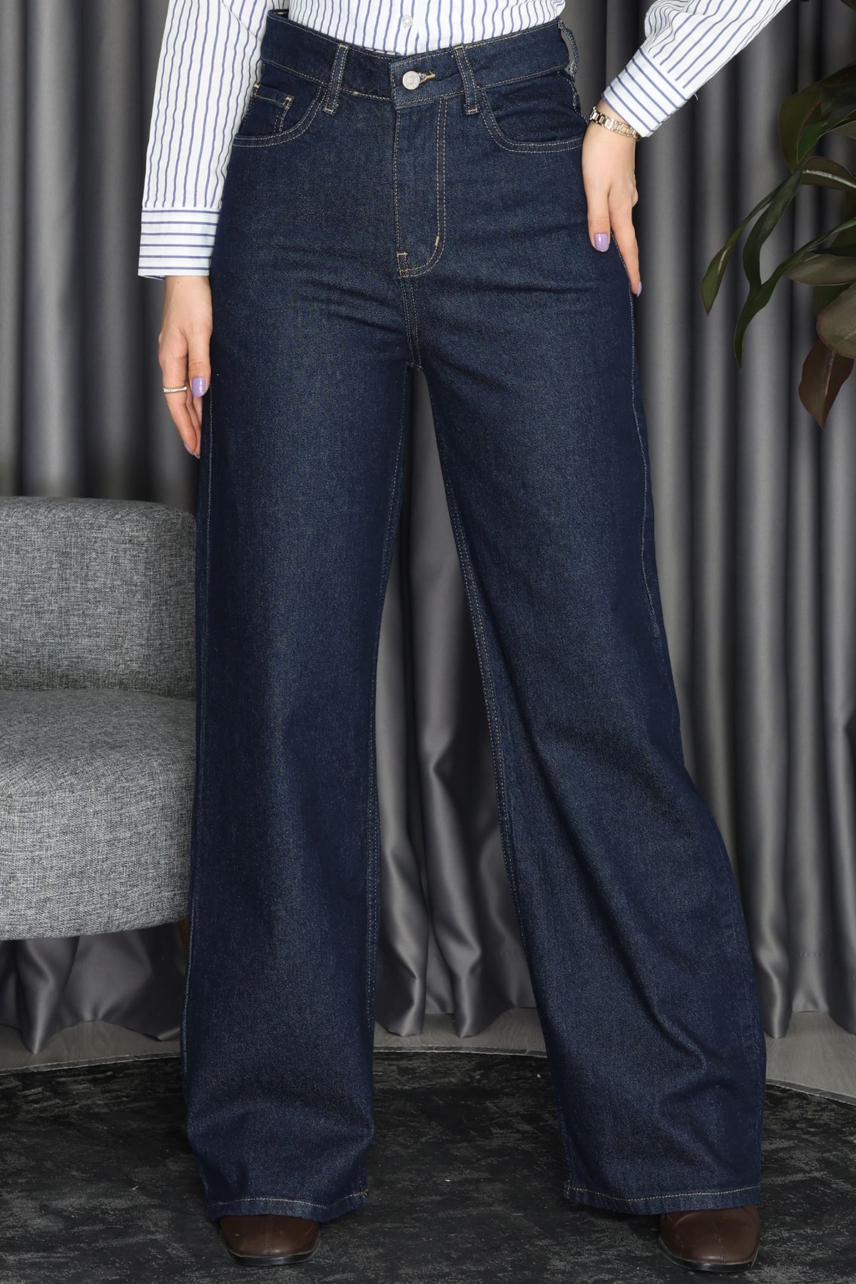 Wide Leg Kot Pantolon Koyumavi - 31529.1590.