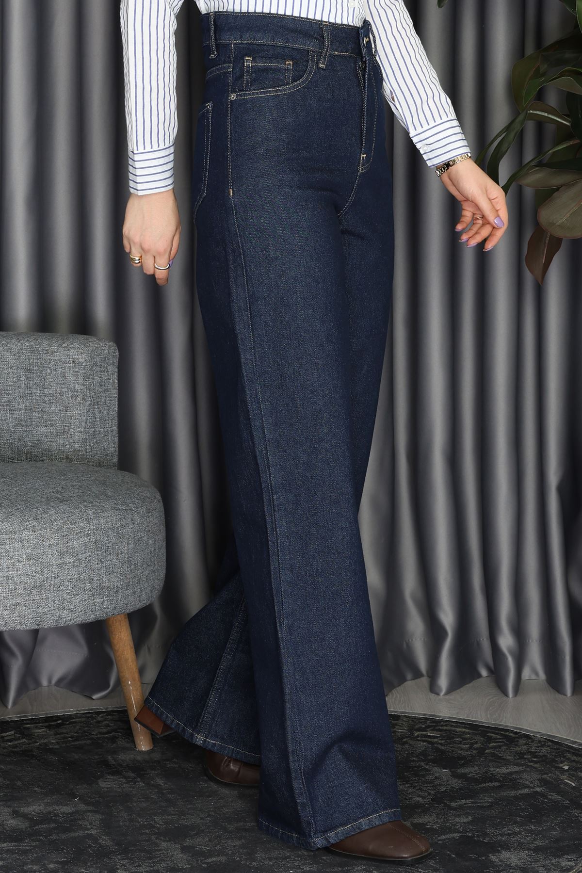 Wide Leg Kot Pantolon Koyumavi - 31529.1590.