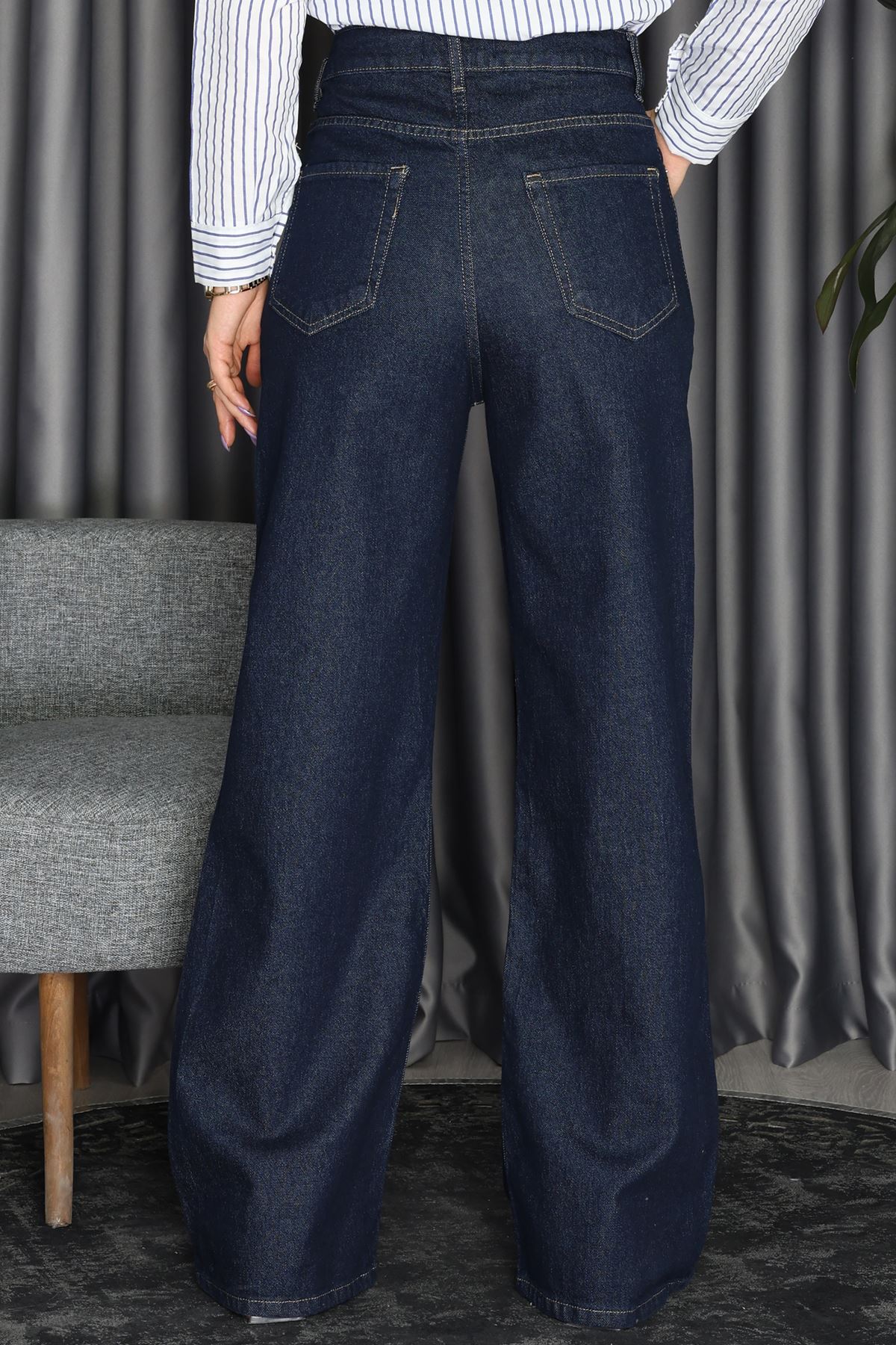 Wide Leg Kot Pantolon Koyumavi - 31529.1590.