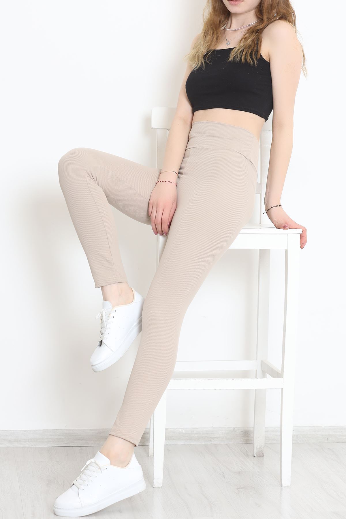 Fitilli Tayt Bej - 10751.1098.