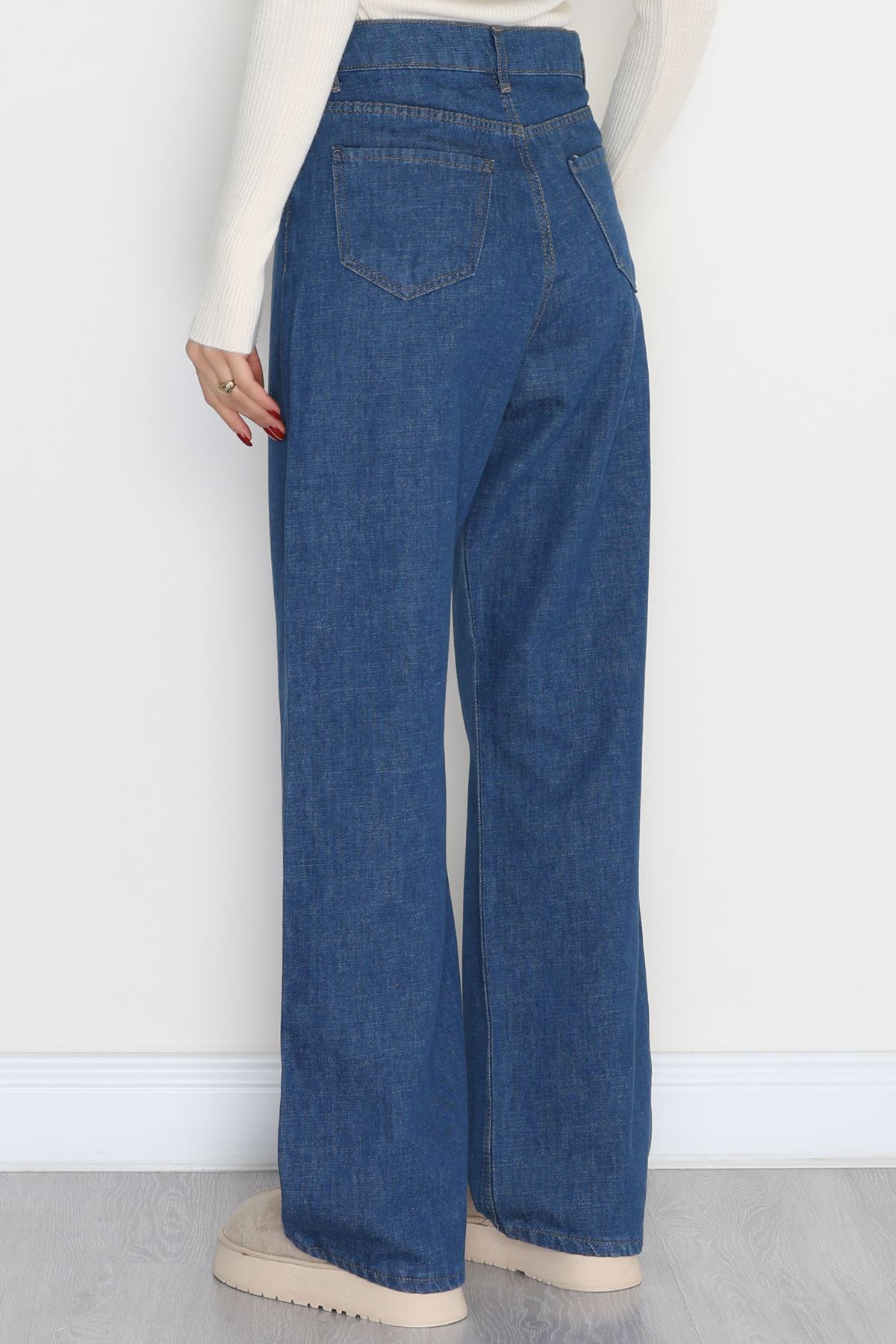 Palazzo Kot Pantolon Mavi3 - 40465.1431.