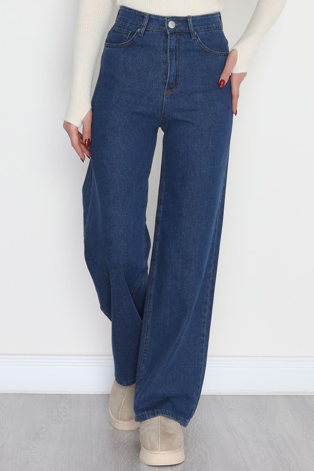 Palazzo Kot Pantolon Mavi9 - 19535.1431.